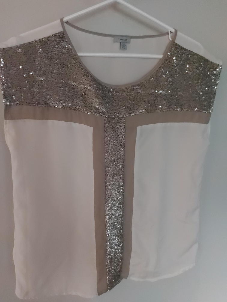 Tristan Sequin Top - Size M thumbnail