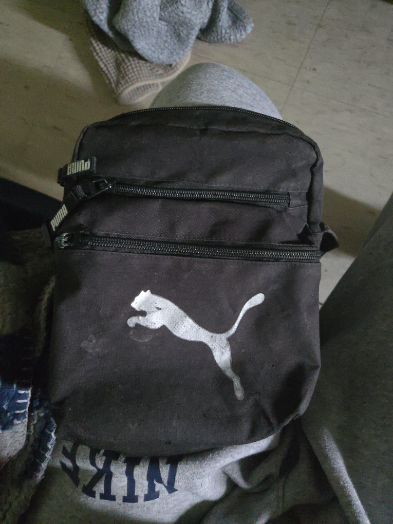 Puma Black Shoulder Bag thumbnail