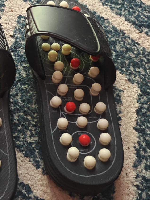 Acupressure Massage Slippers - Size 43/44 thumbnail