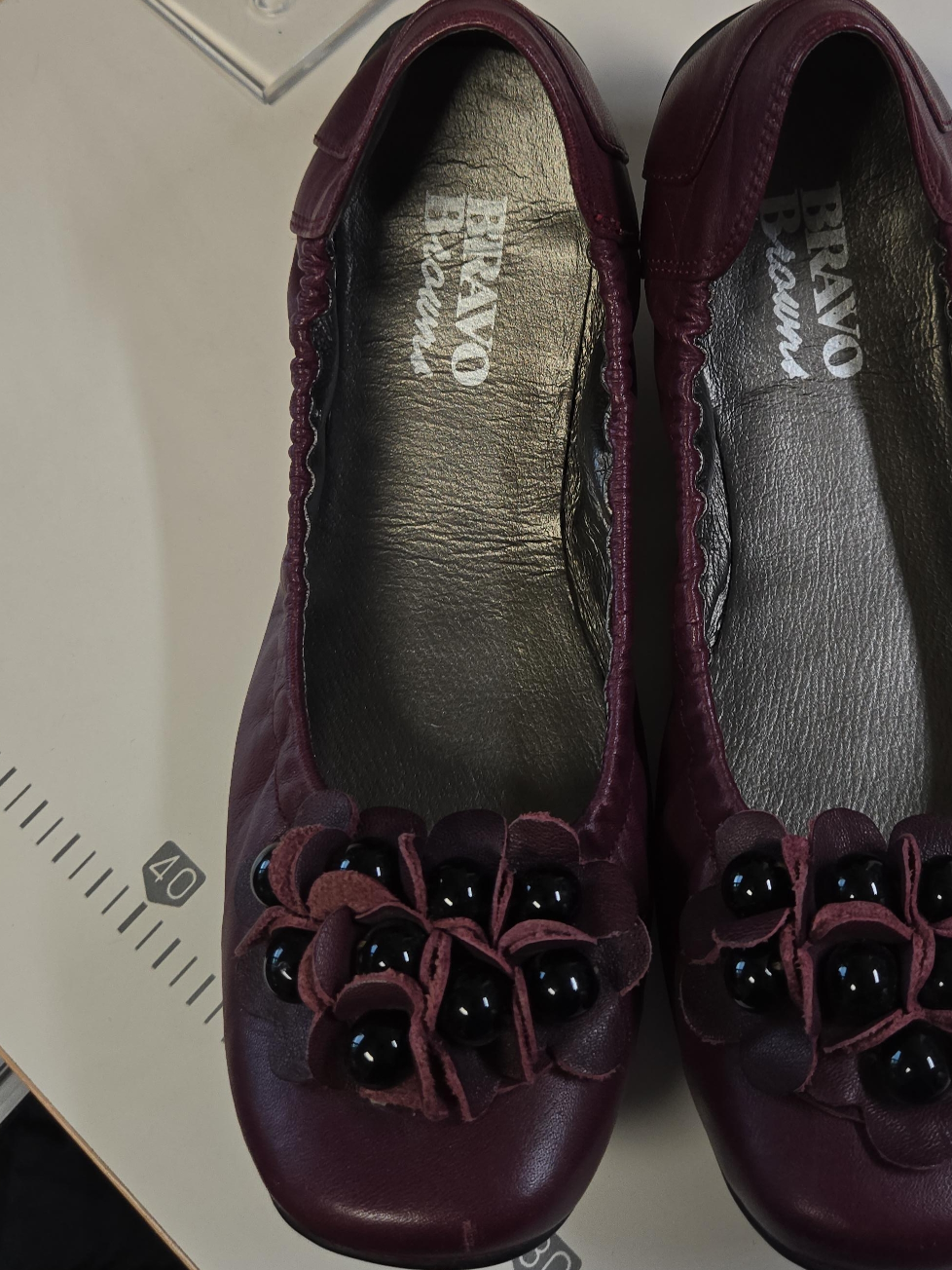 Bravo Browns Ballet Flats - Size 6 image indicator(1)