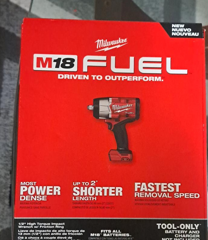 Milwaukee M18 FUEL 1/2" High Torque Impact Wrench thumbnail