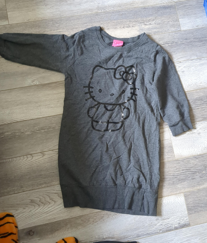 Hello Kitty Grey Dress thumbnail