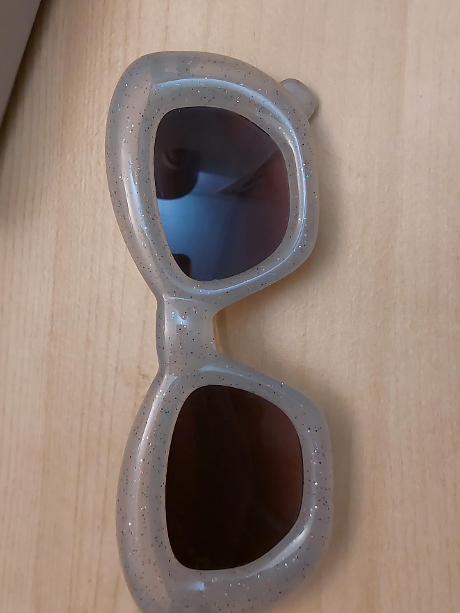 Grey Glitter Sunglasses thumbnail