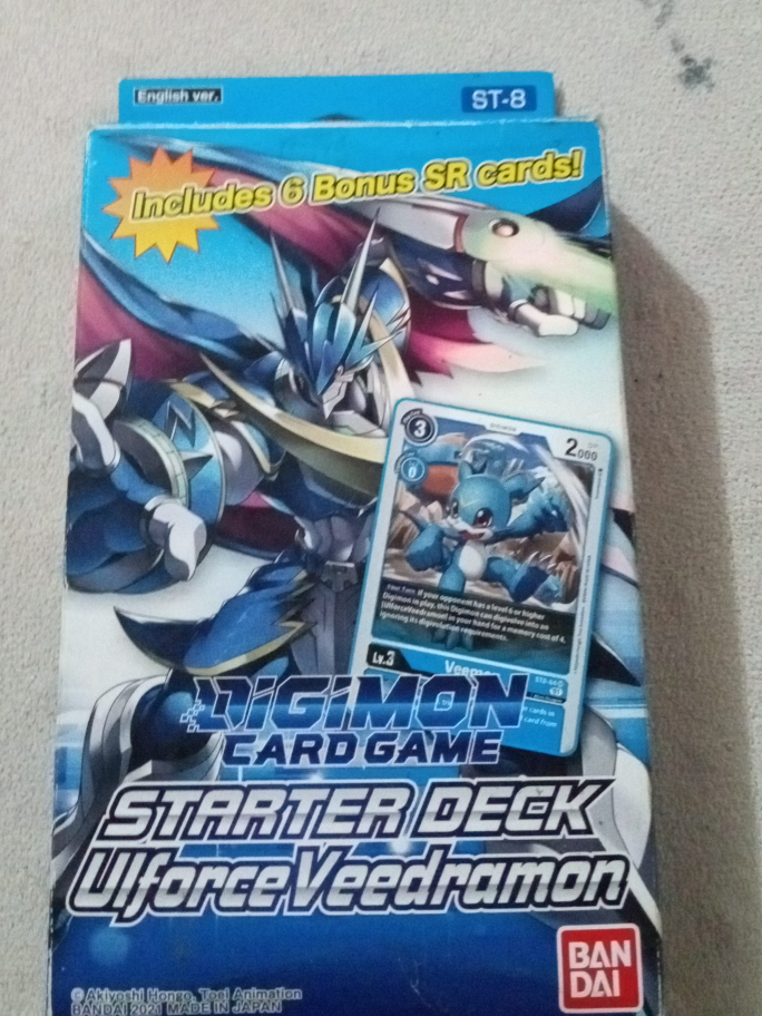 Digimon Card Game Starter Deck Ulforce Veedramon ST-8 image indicator(2)