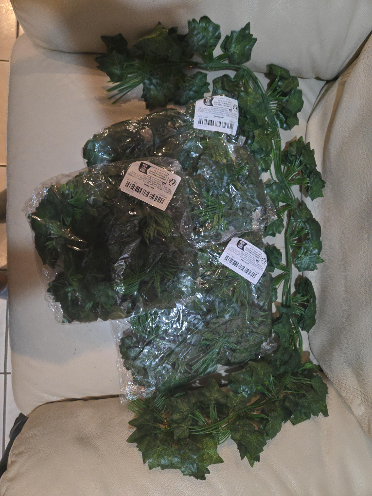 Artificial Ivy Leaf Garland Plants (New) thumbnail