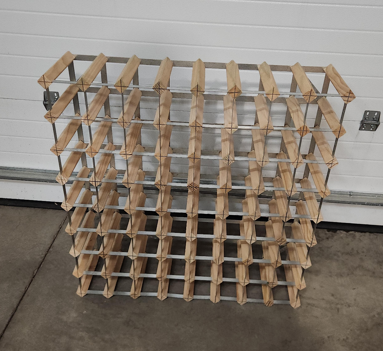 Wooden Wine Rack - 56 Bottle Capacity thumbnail