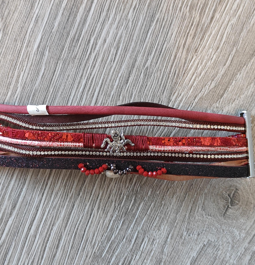 Ripley's Canada Red Octopus Multi-Strand Bracelet thumbnail