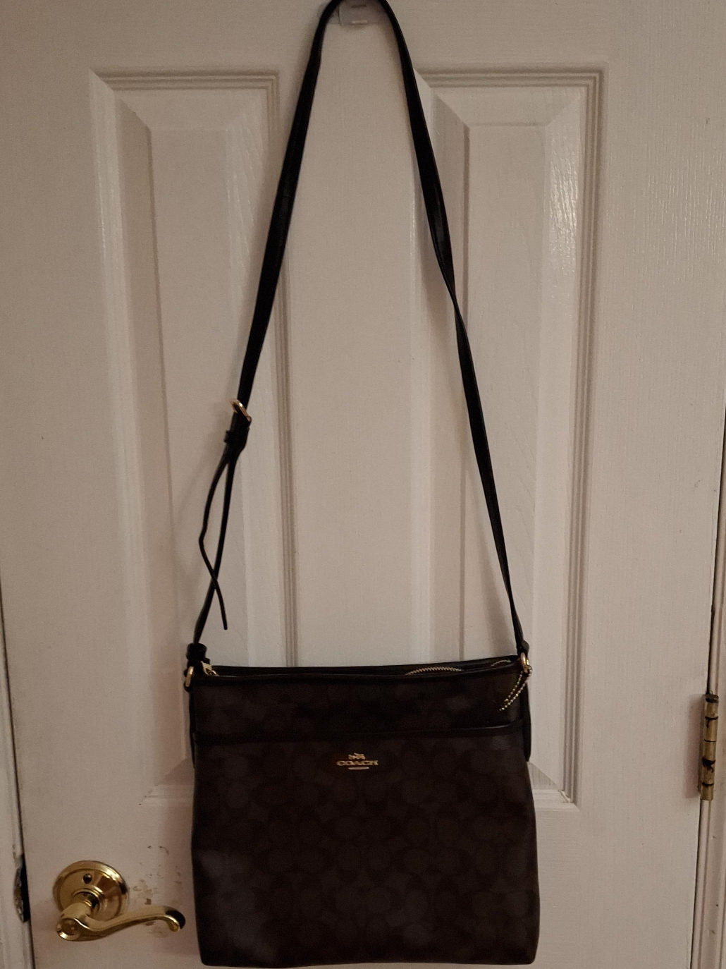 Coach Crossbody Bag - Brown/Black thumbnail