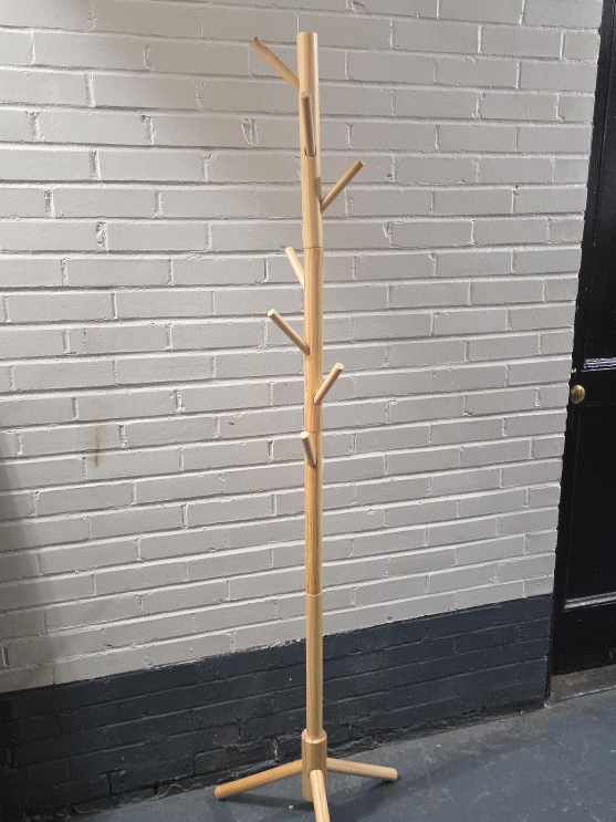 Wooden Coat Rack Stand thumbnail