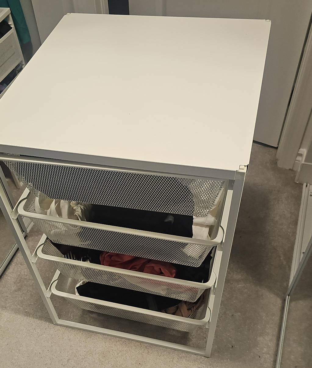 IKEA Jonaxel White Storage Combination thumbnail