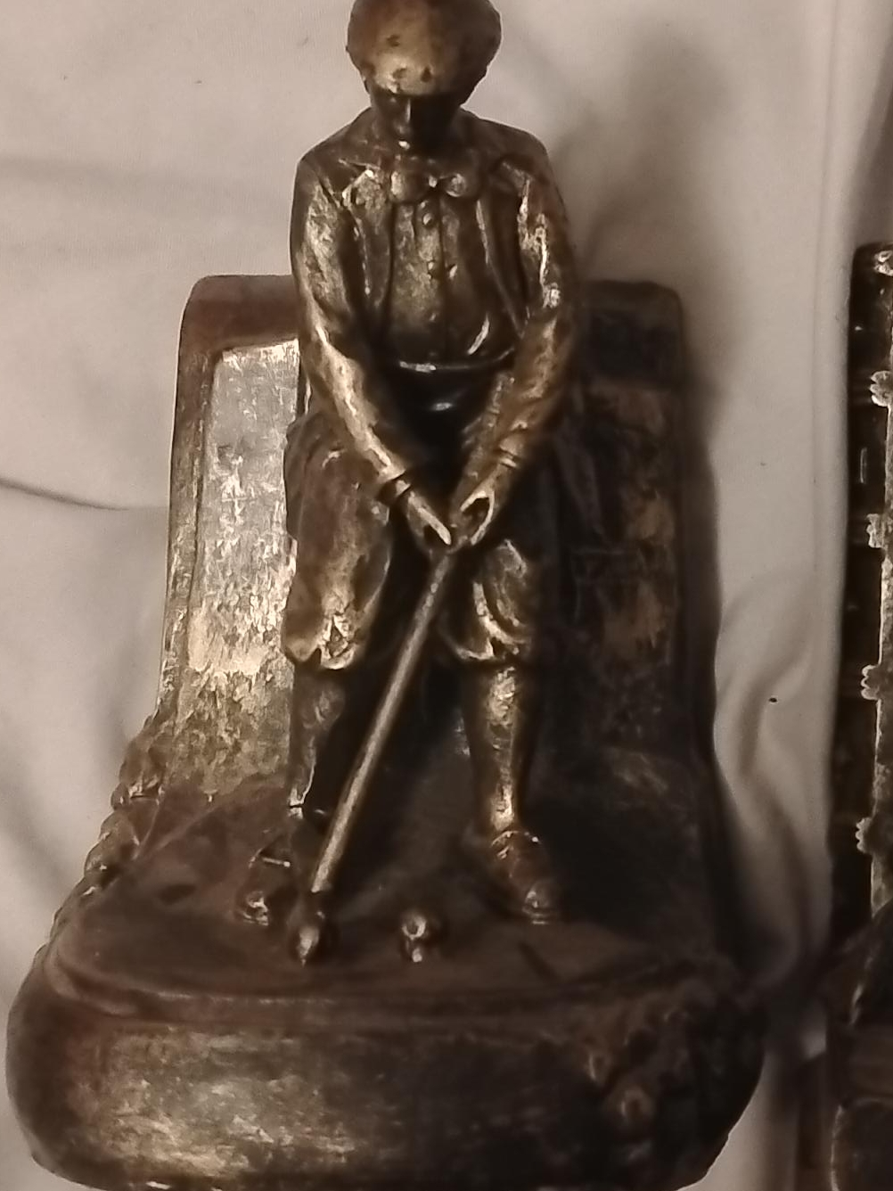Vintage Golfer Bookends thumbnail