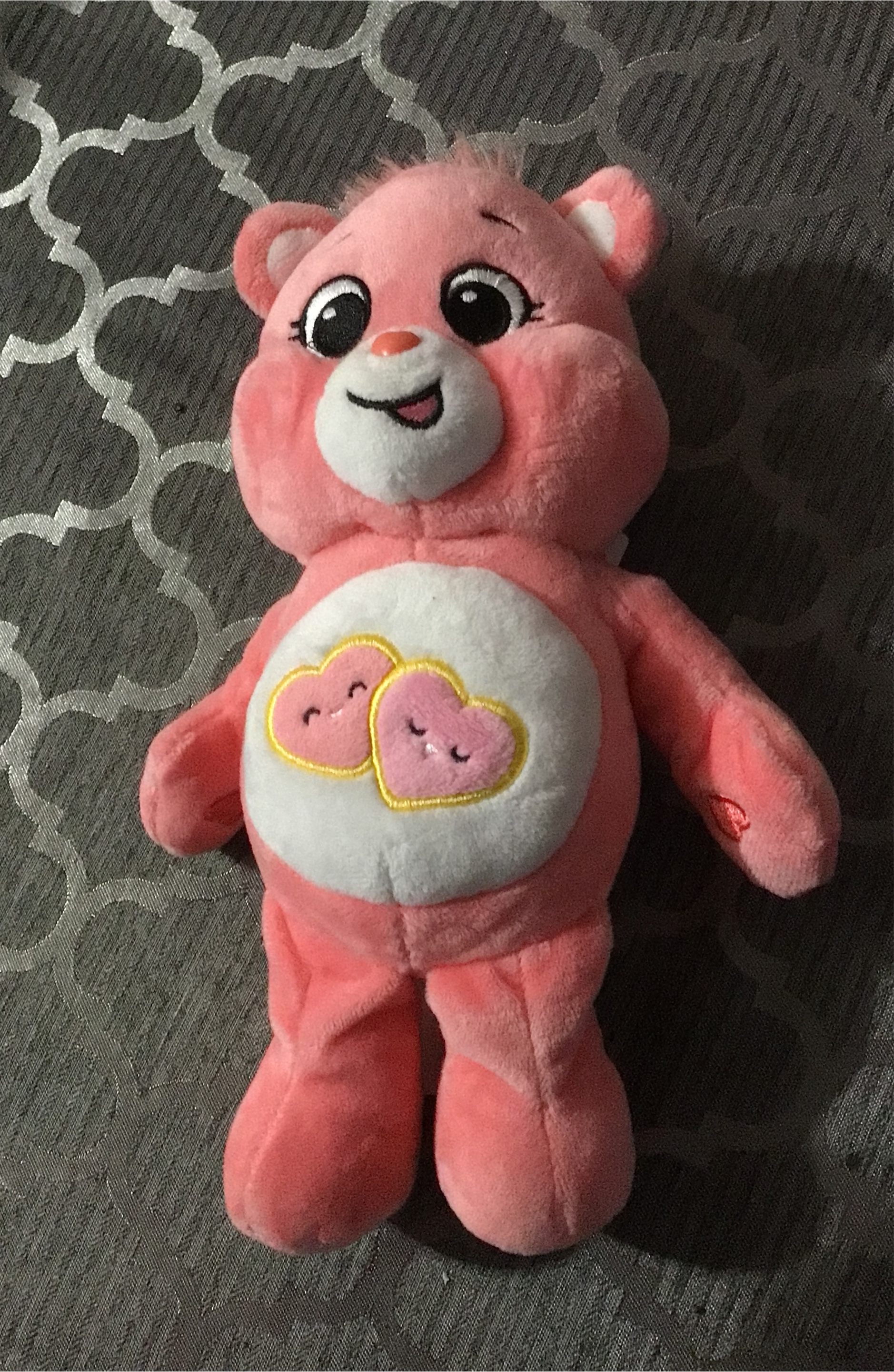 Care Bears Love-a-Lot Bear Plush 10 inches