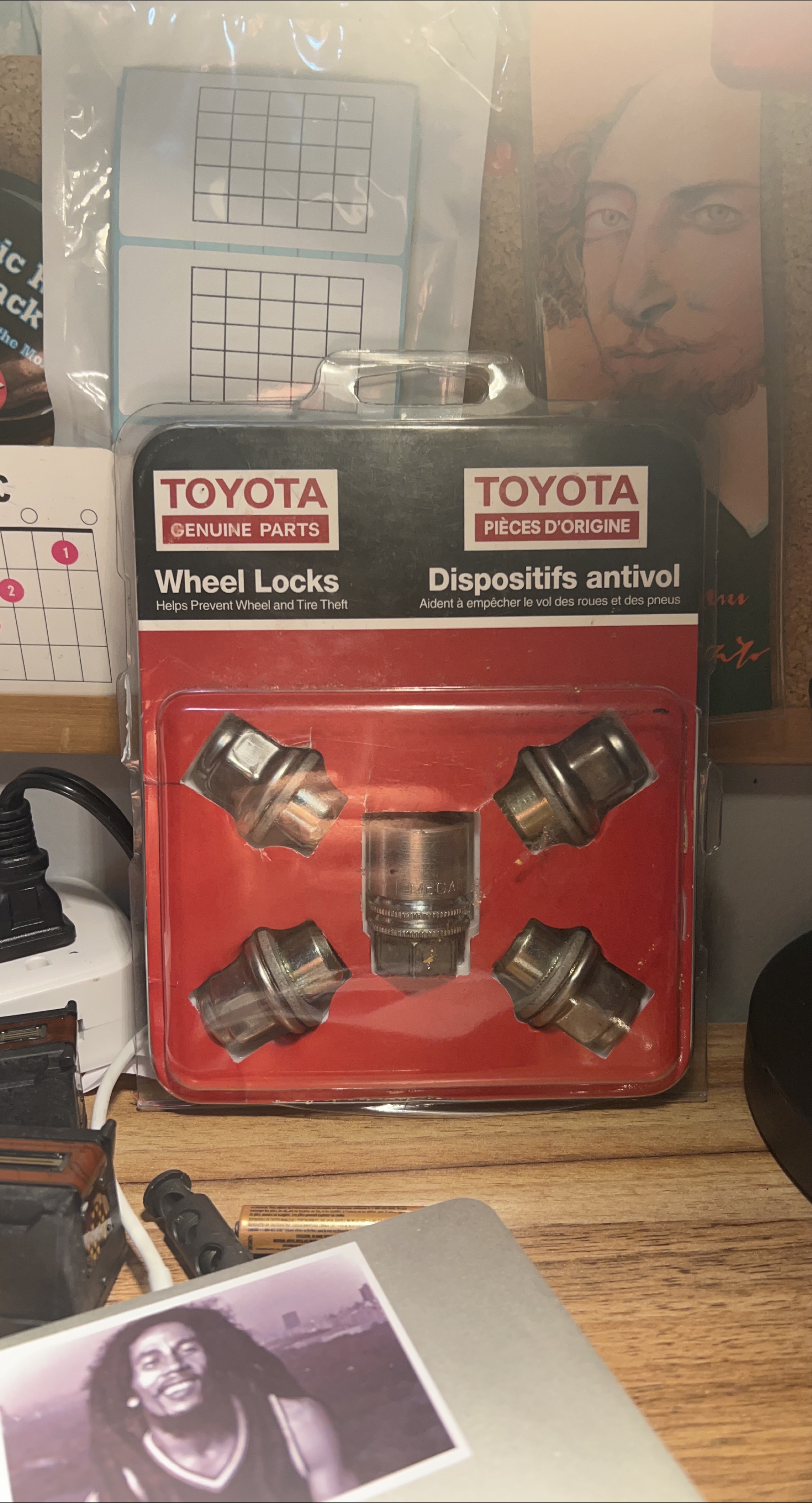 Toyota Genuine Parts Wheel Locks thumbnail