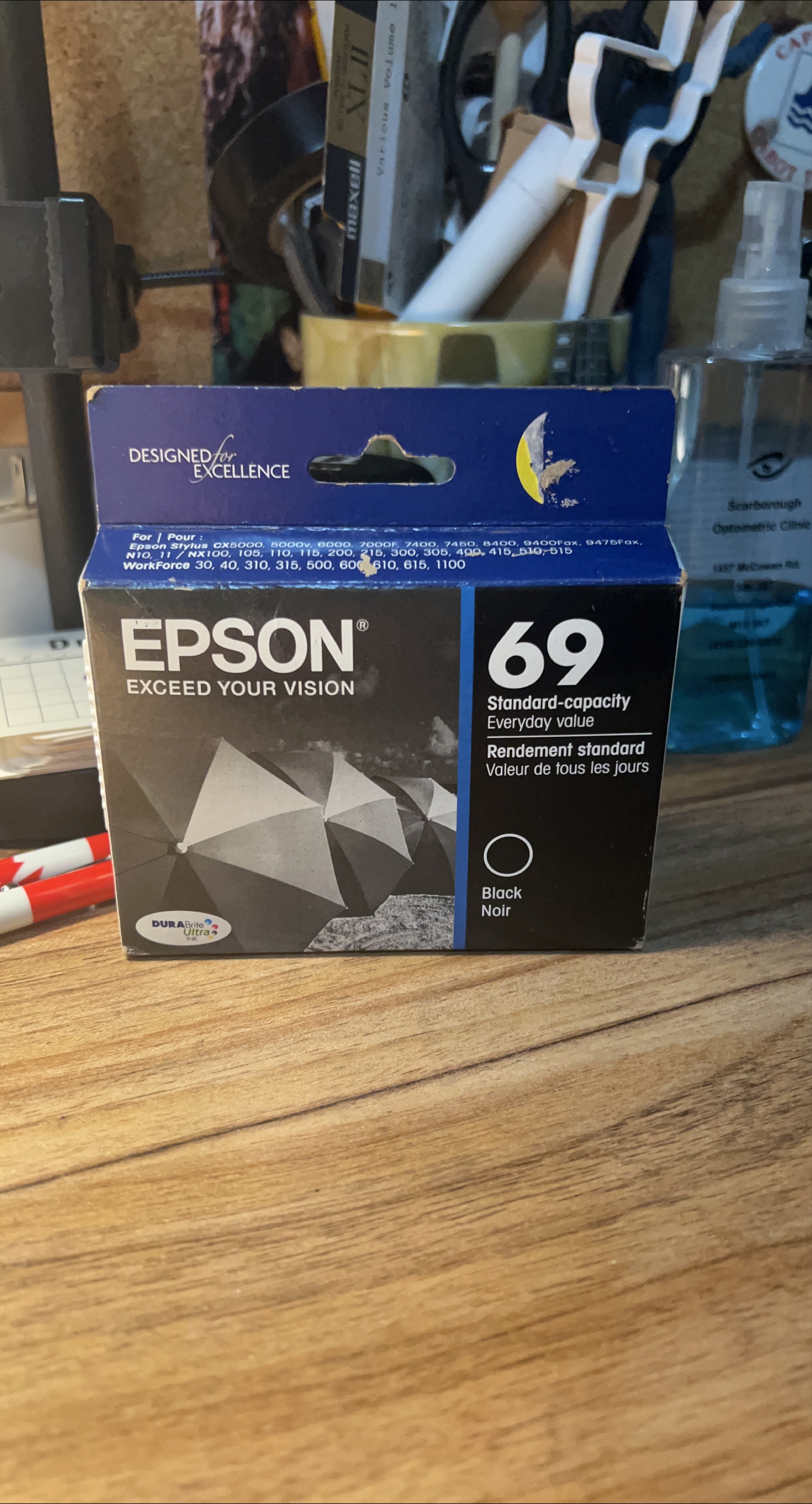 Epson 69 Black Ink Cartridge - Standard Capacity thumbnail