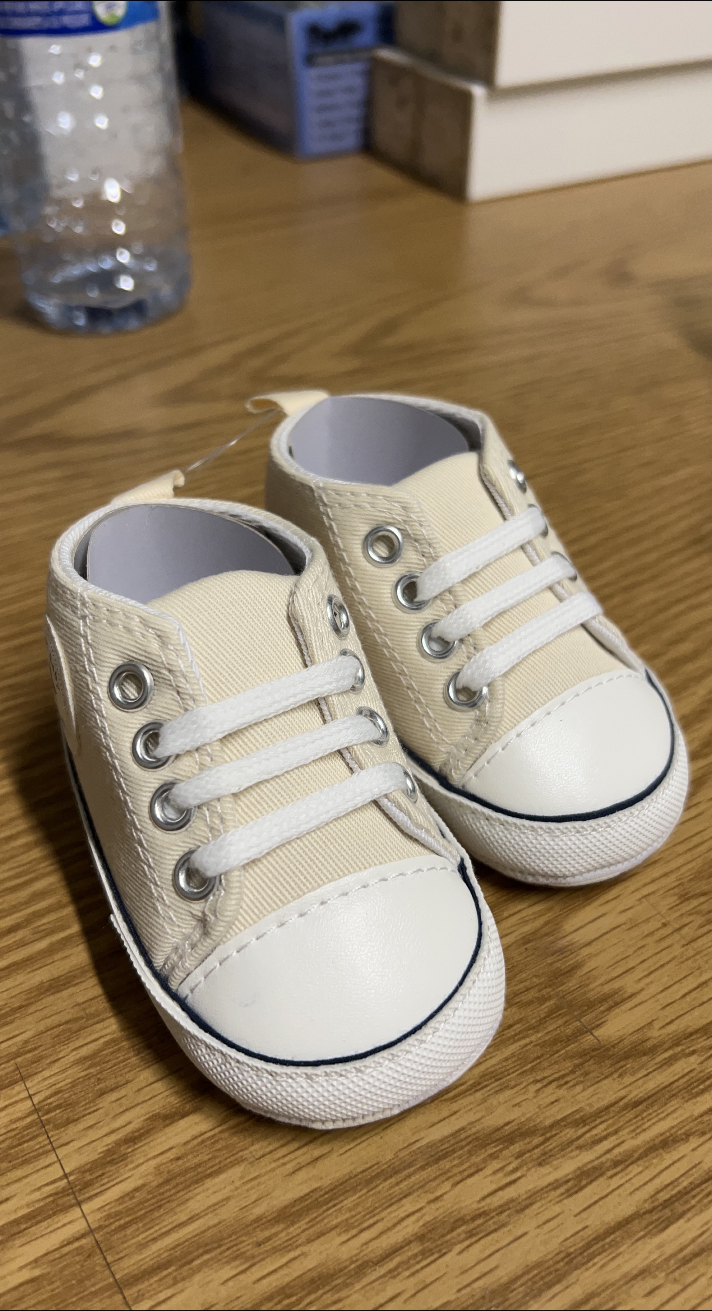 Baby Sneakers - Size 19 - Cream Colour thumbnail