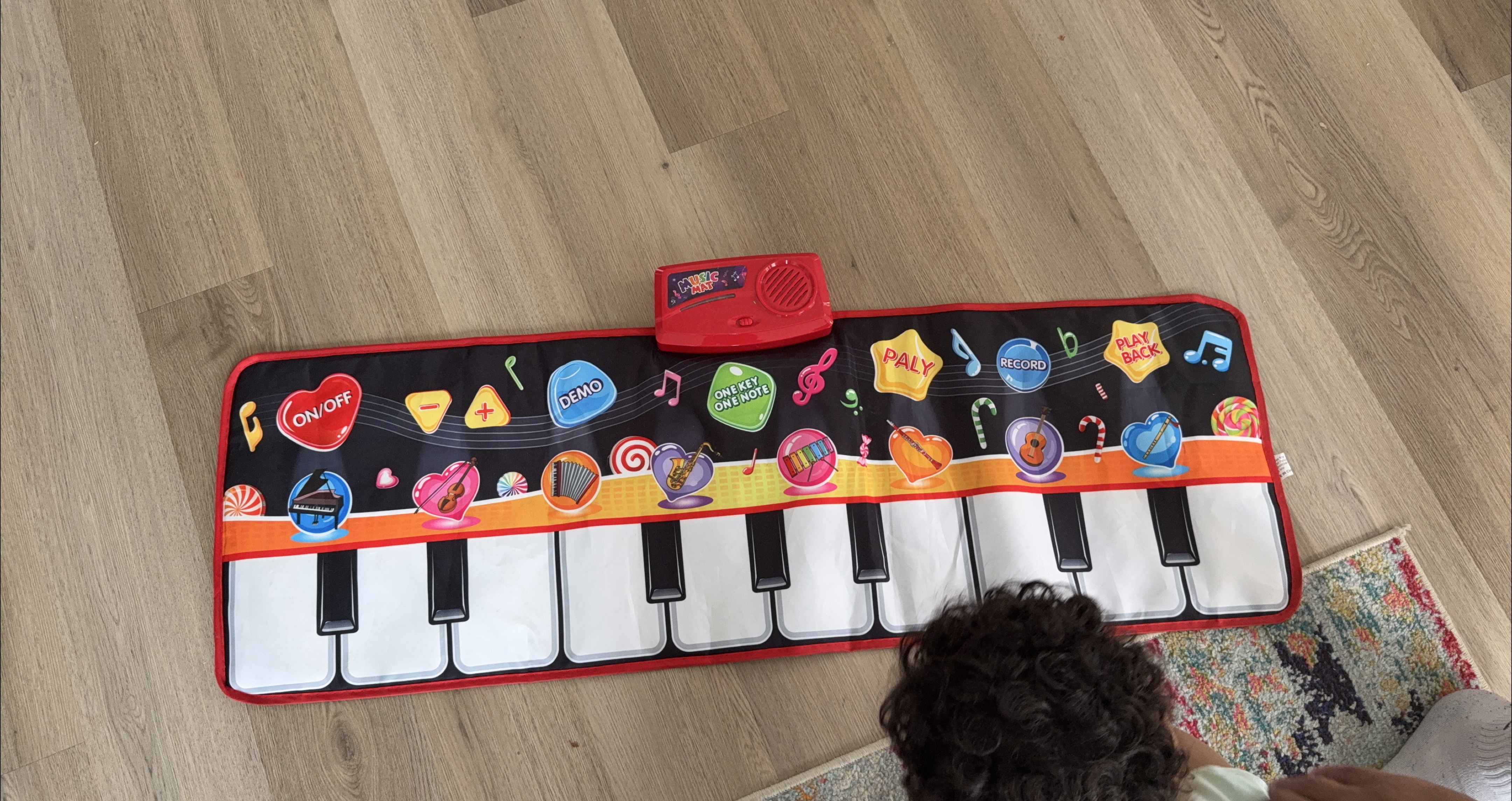 Music Mat Piano Keyboard Play Mat