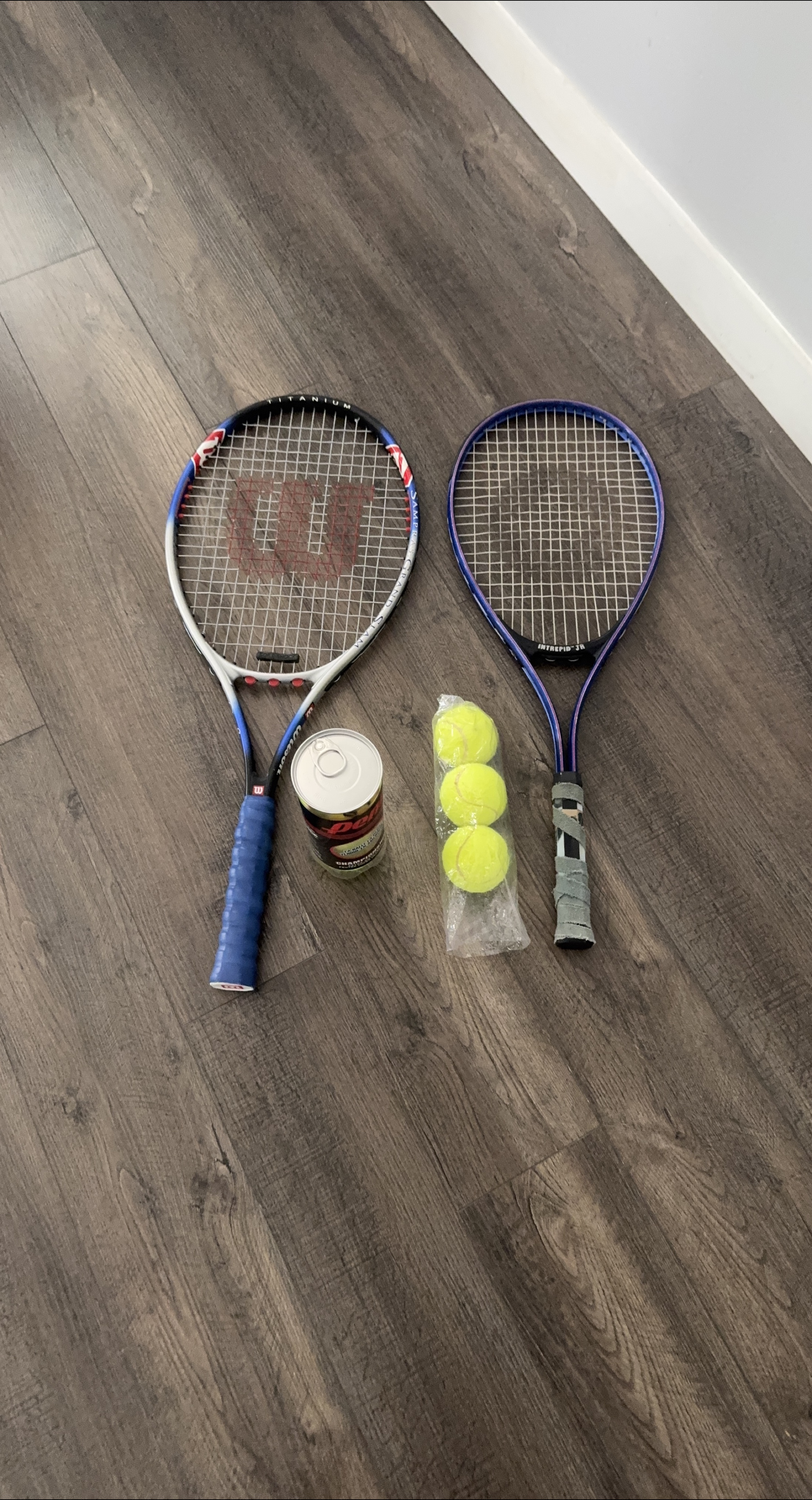 Wilson & ProKennex Tennis Rackets with Balls