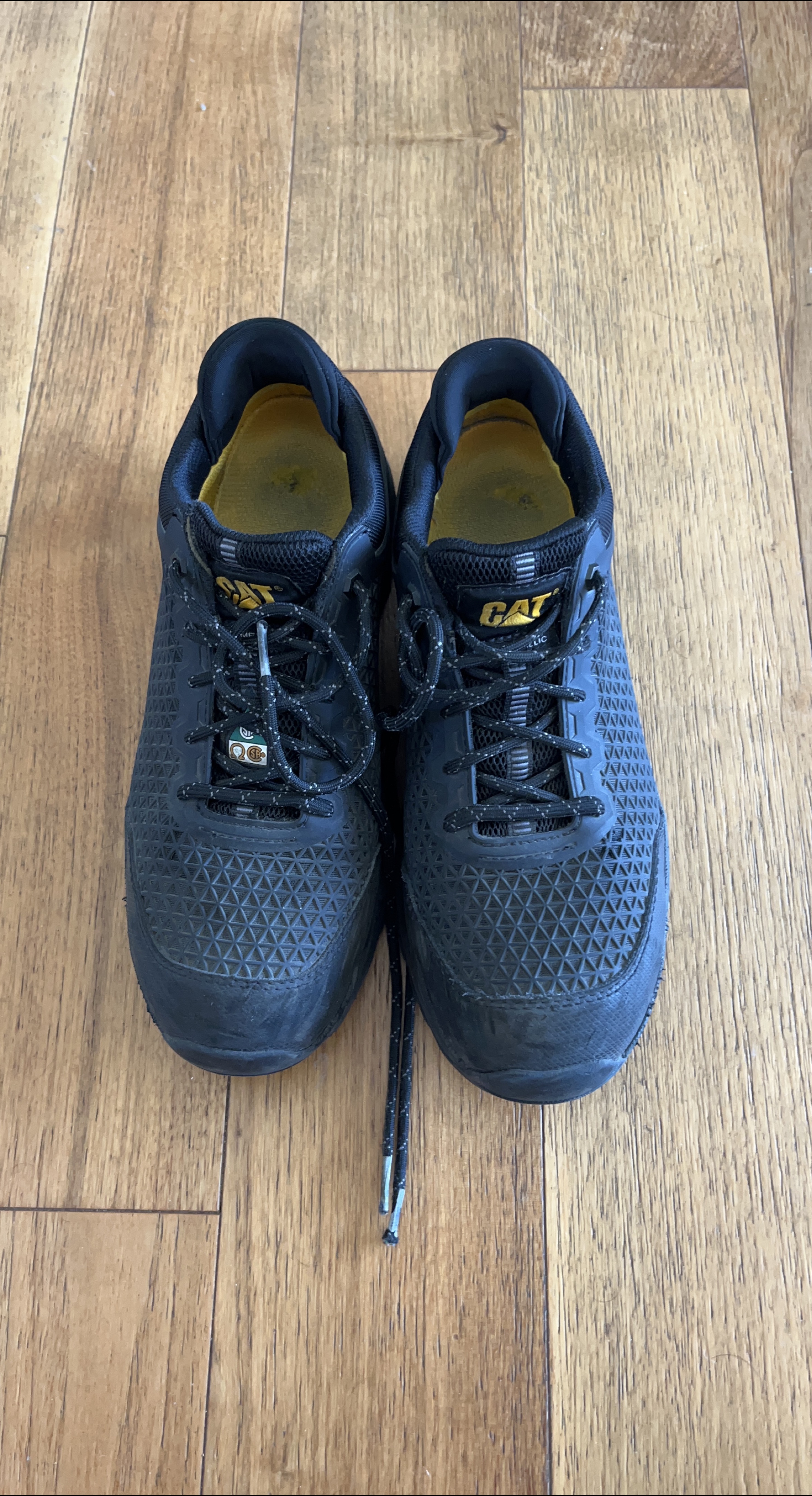 CAT Black Work Shoes thumbnail