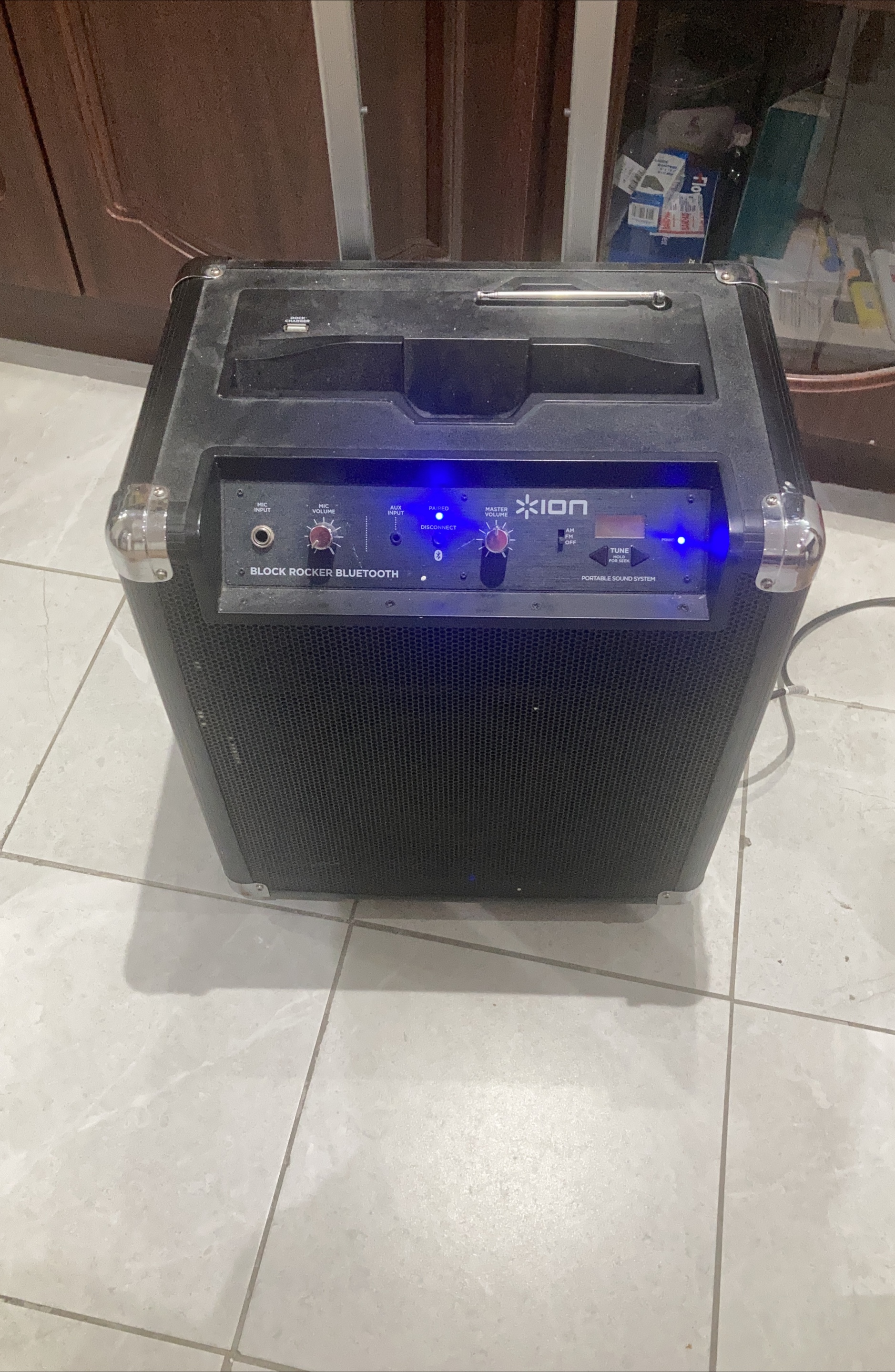 ION Block Rocker Bluetooth Sound System