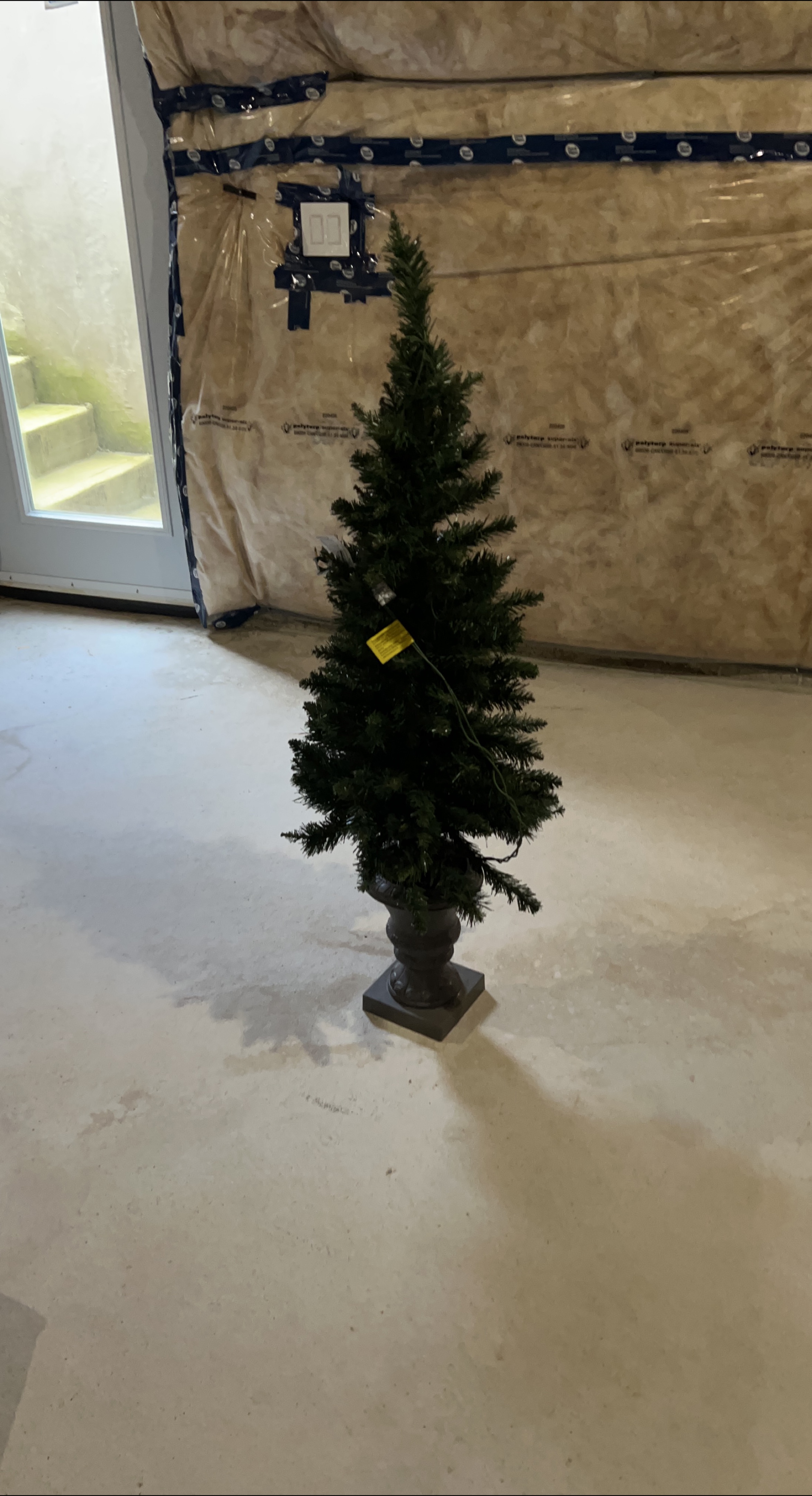 Small Potted Artificial Christmas Tree thumbnail