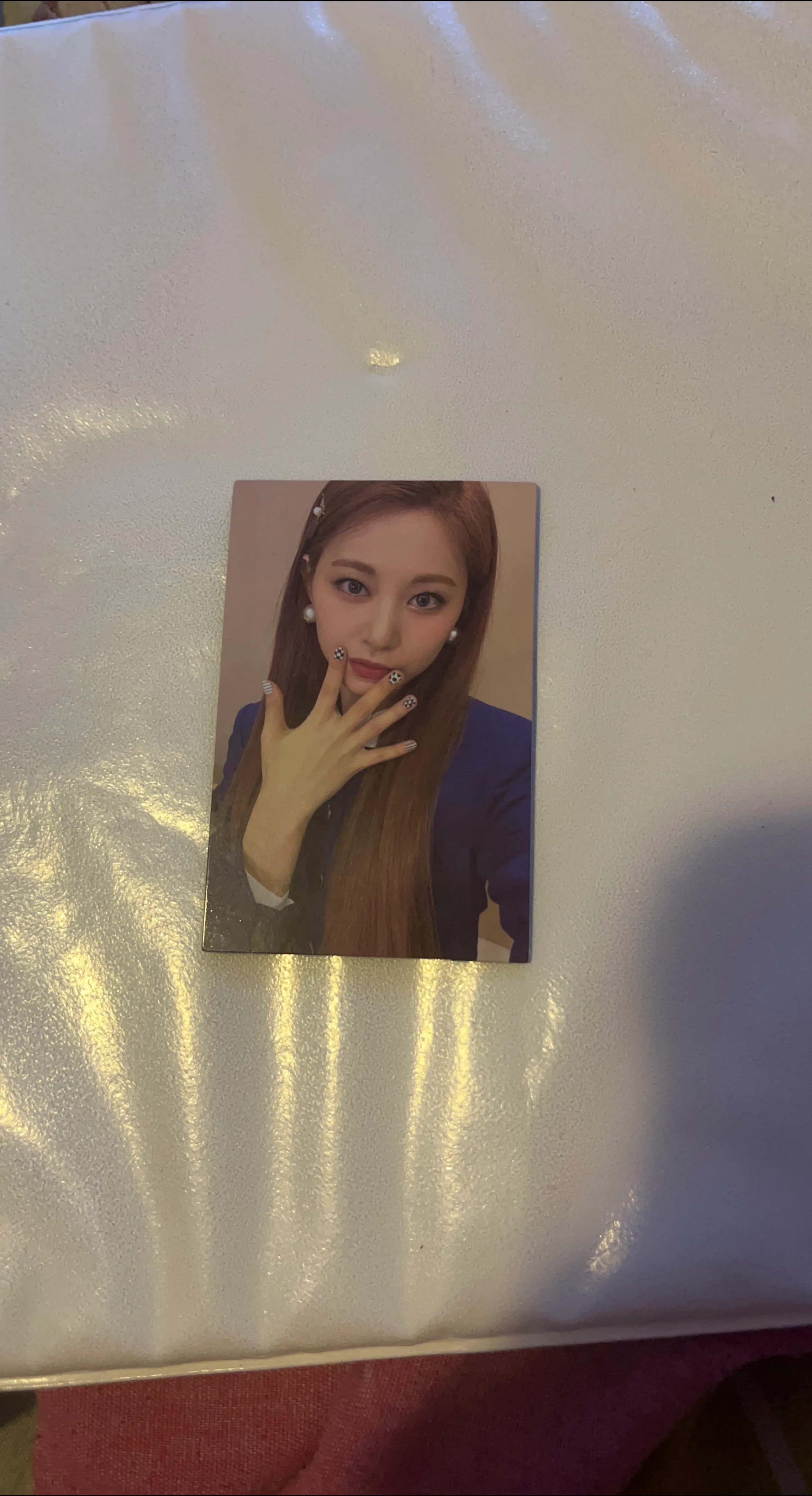 TWICE Tzuyu Signed Photocard ‘Eyes wide open’ Era