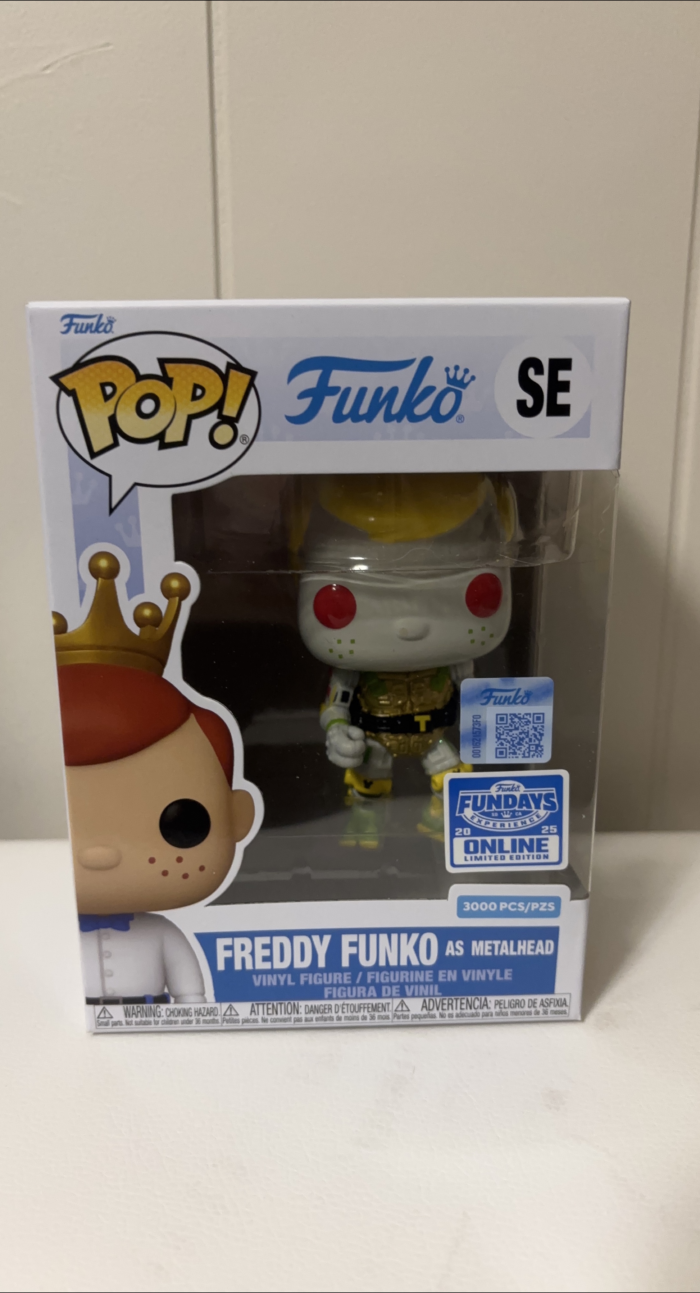 Funko Pop! Freddy Funko as Metalhead - New in Box thumbnail