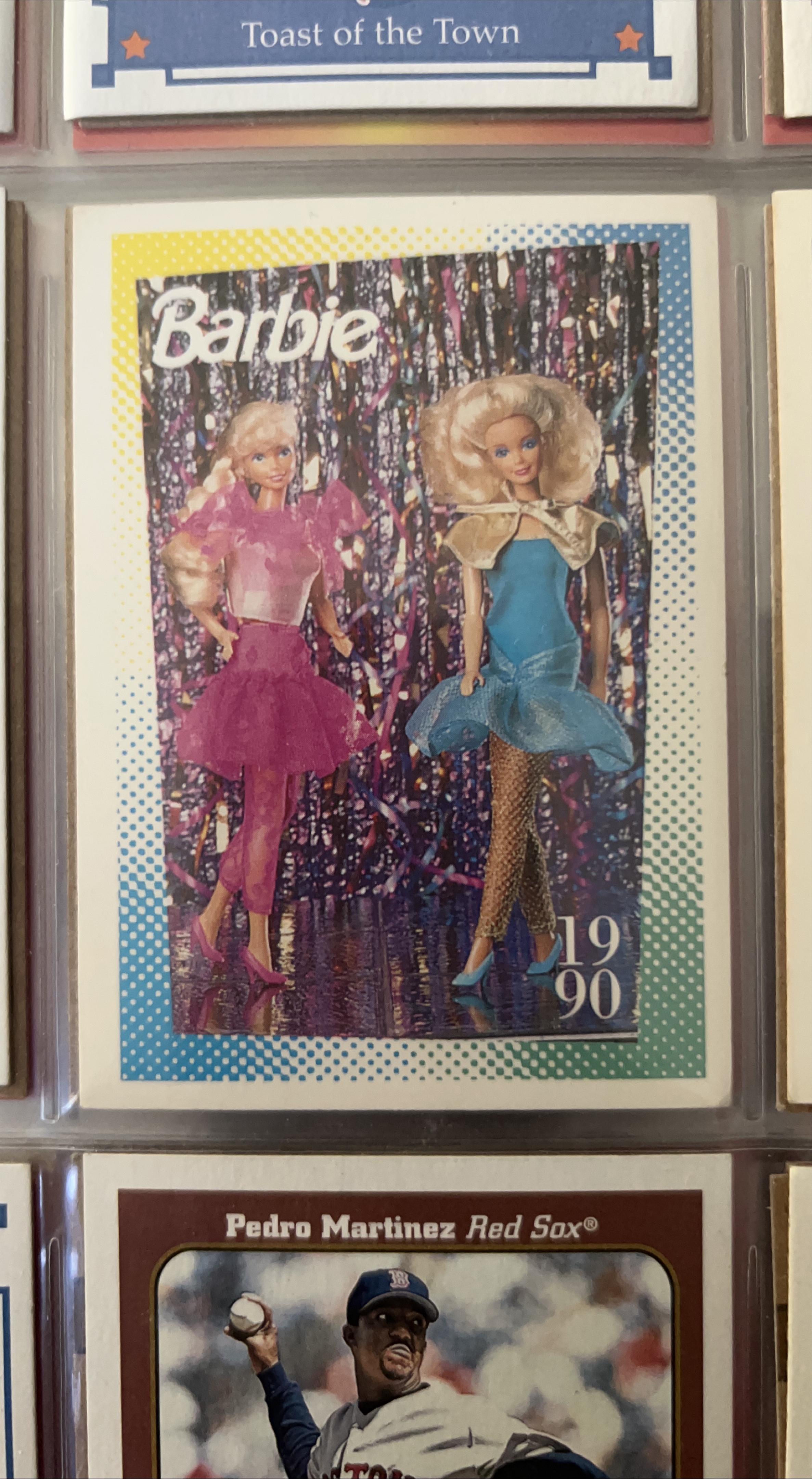Barbie 1990 Card