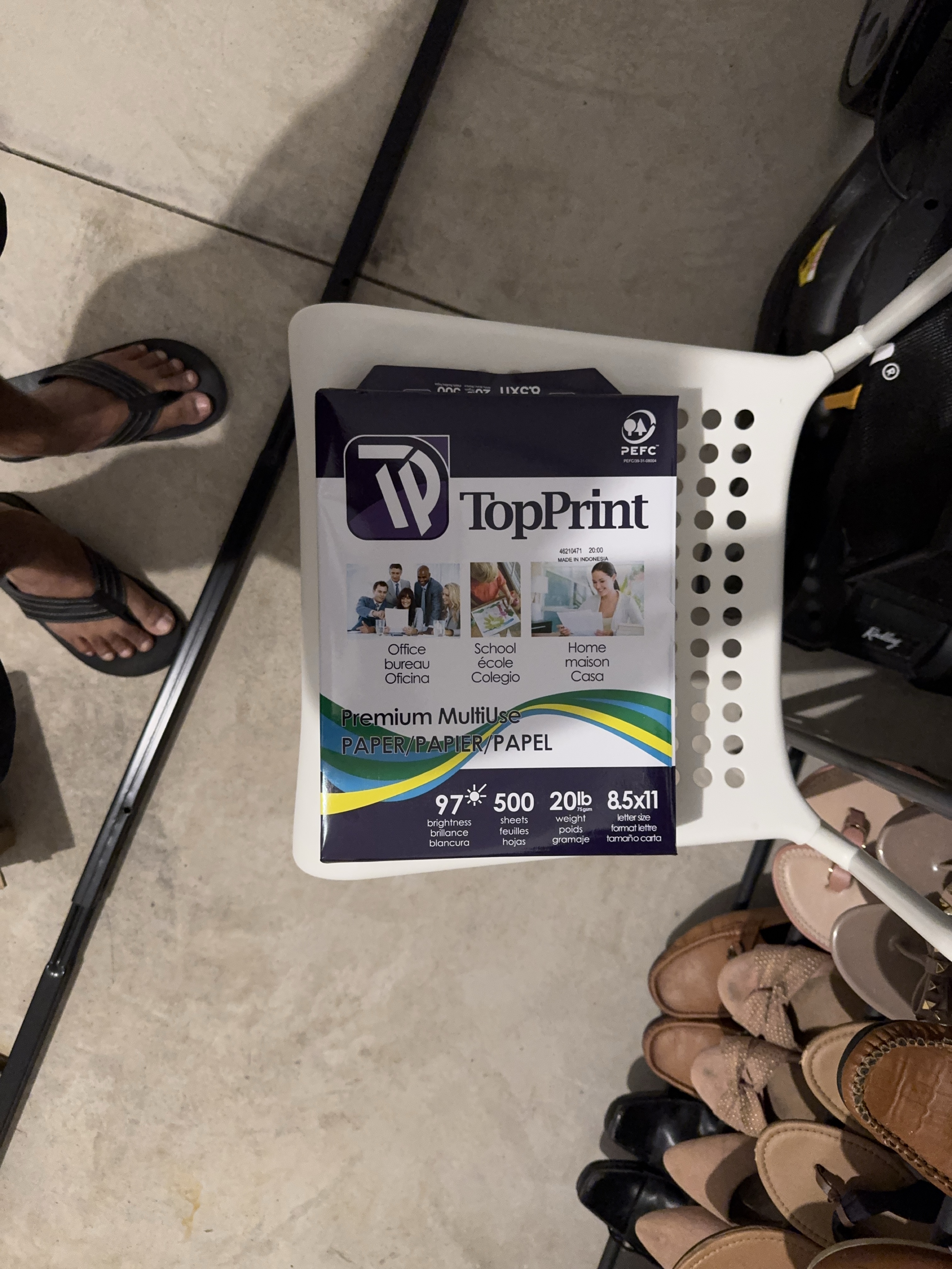 TopPrint Premium MultiUse Paper - 500 Sheets thumbnail