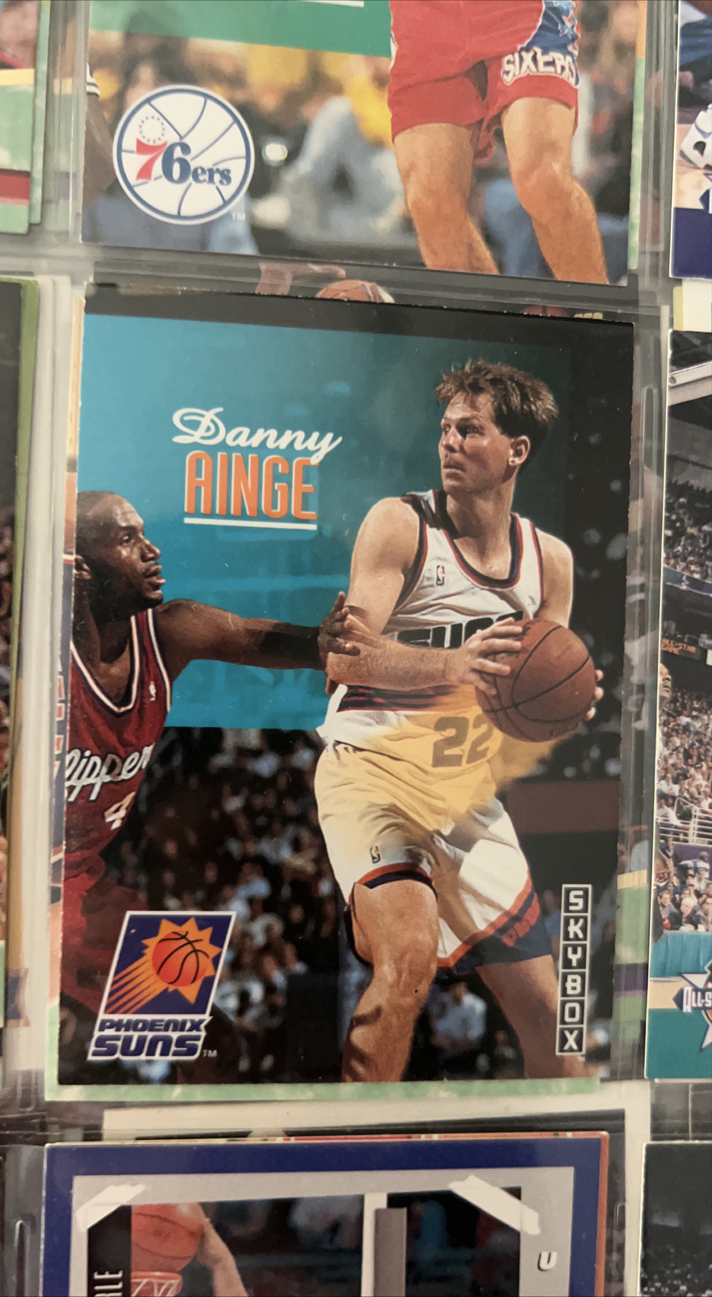 1991 Skybox Danny Ainge Phoenix Suns Basketball Card