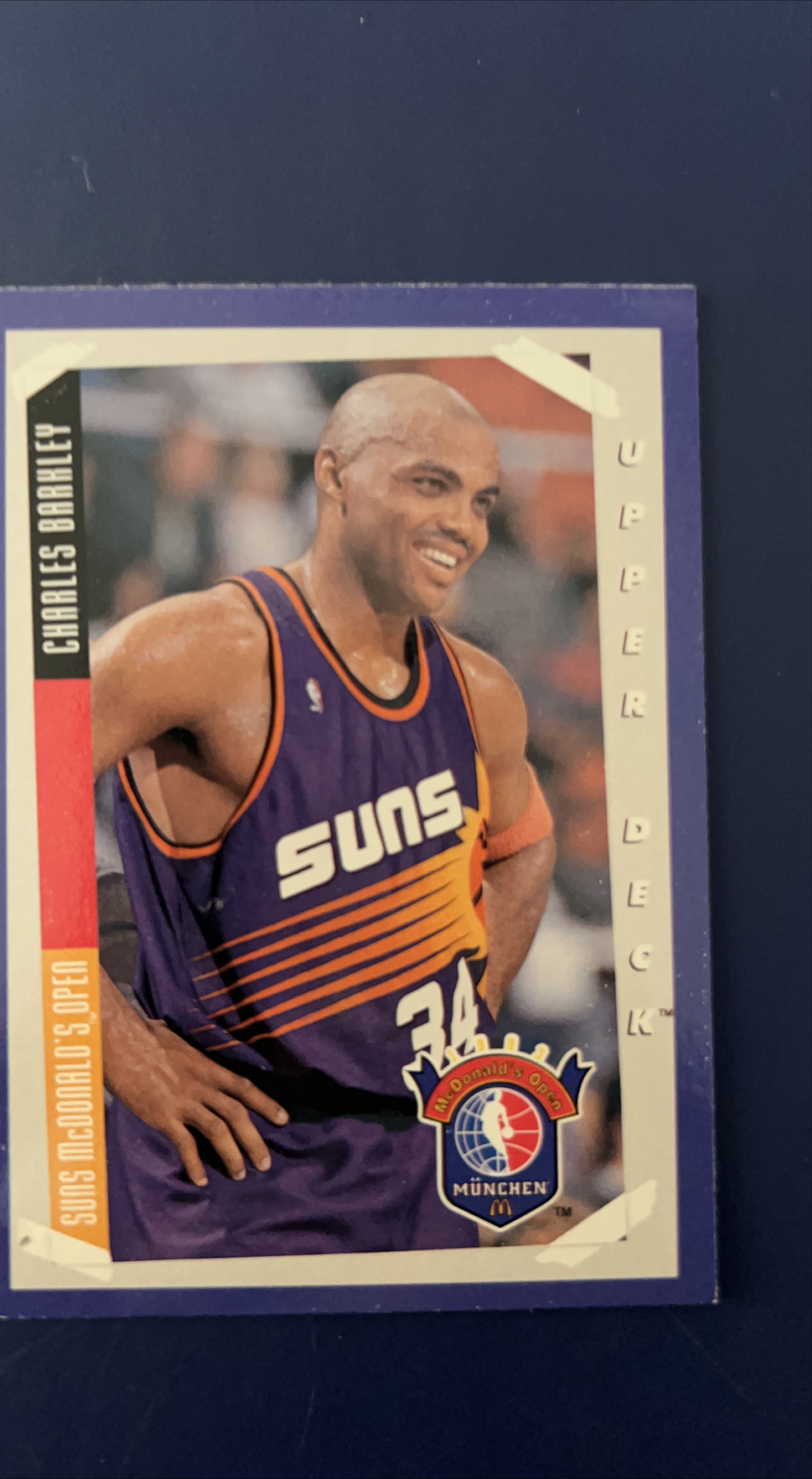 Charles Barkley Phoenix Suns McDonald's Open Trading Card