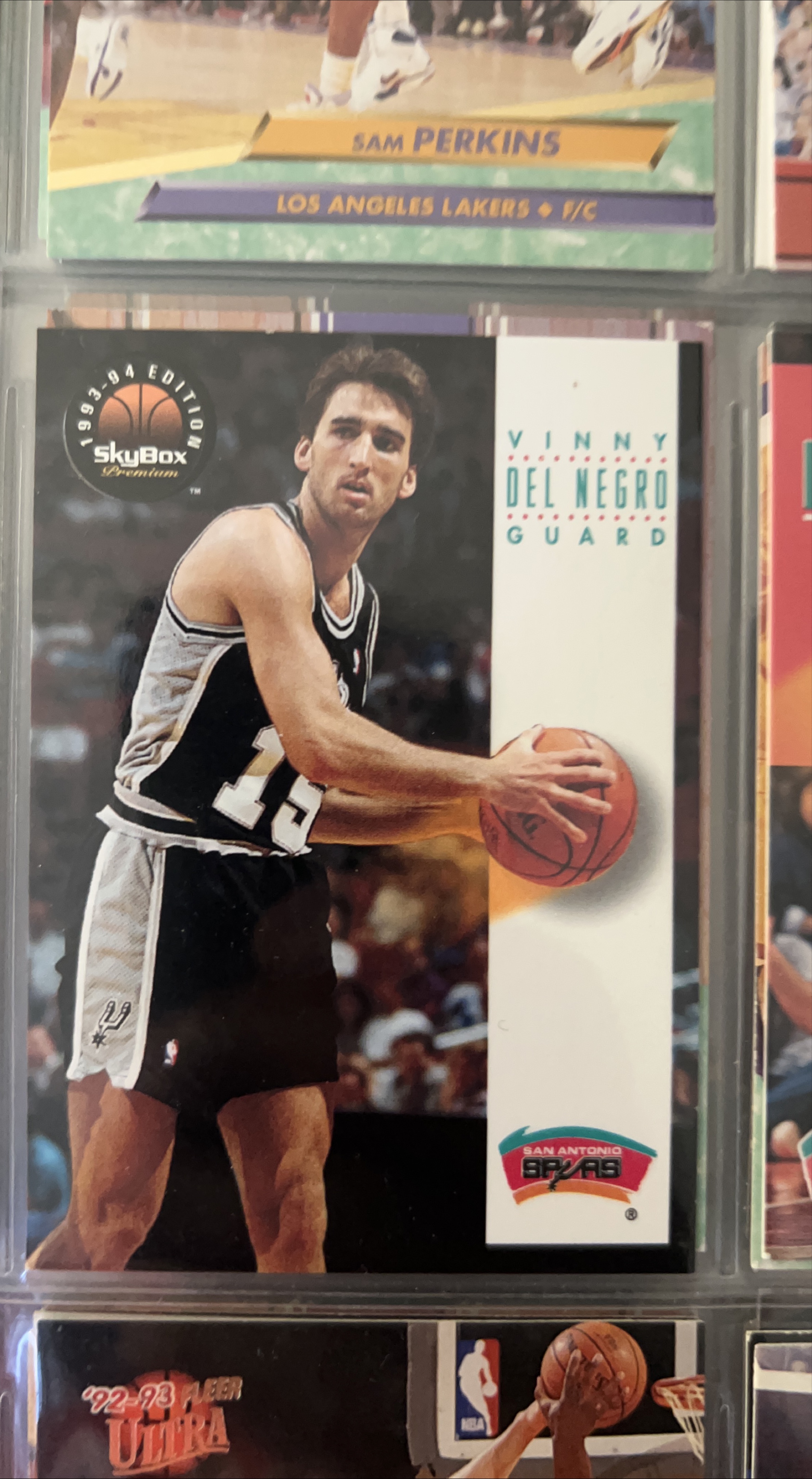 Vinny Del Negro 1993-94 Skybox Premium Card thumbnail
