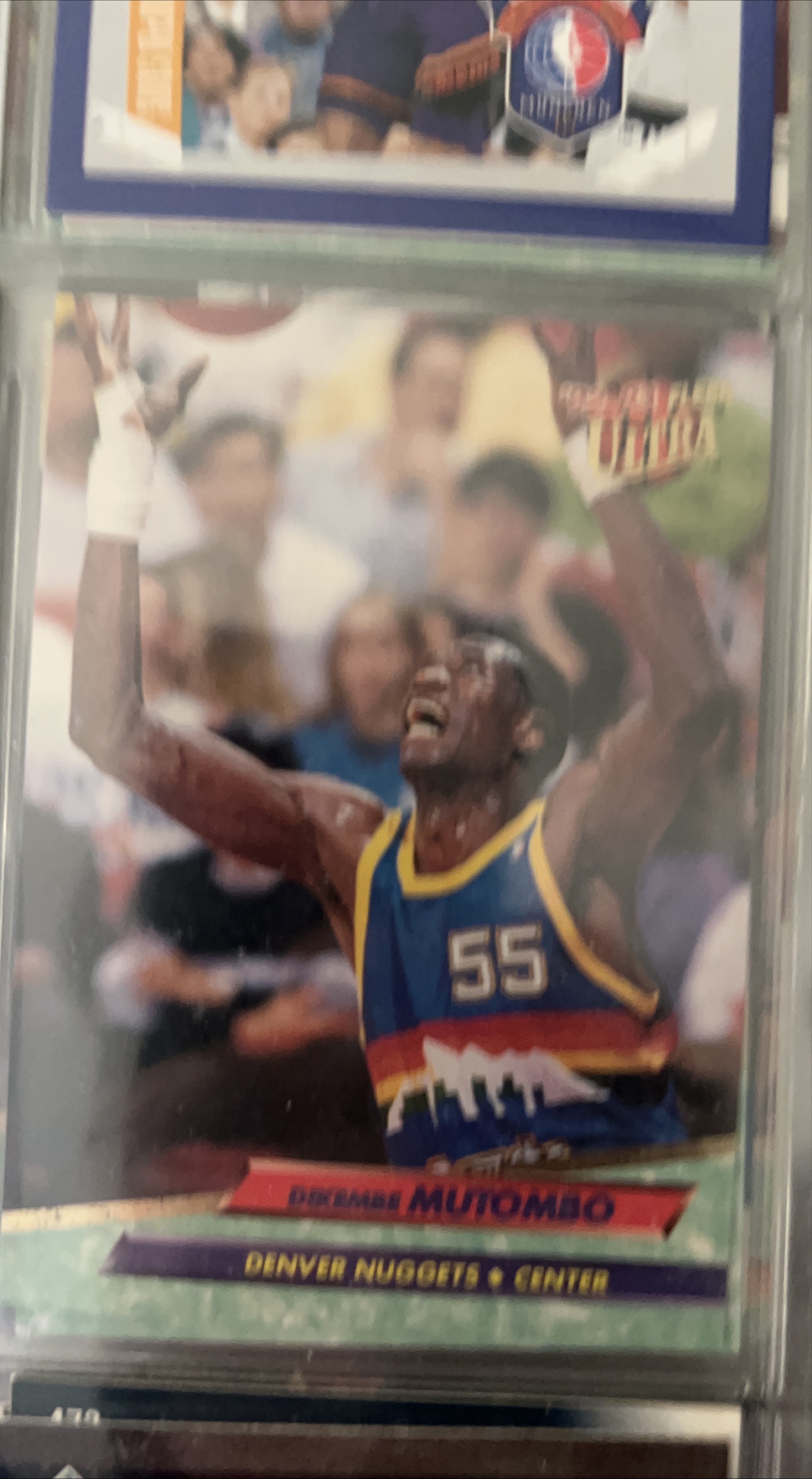 Dikembe Mutombo Denver Nuggets Basketball Card