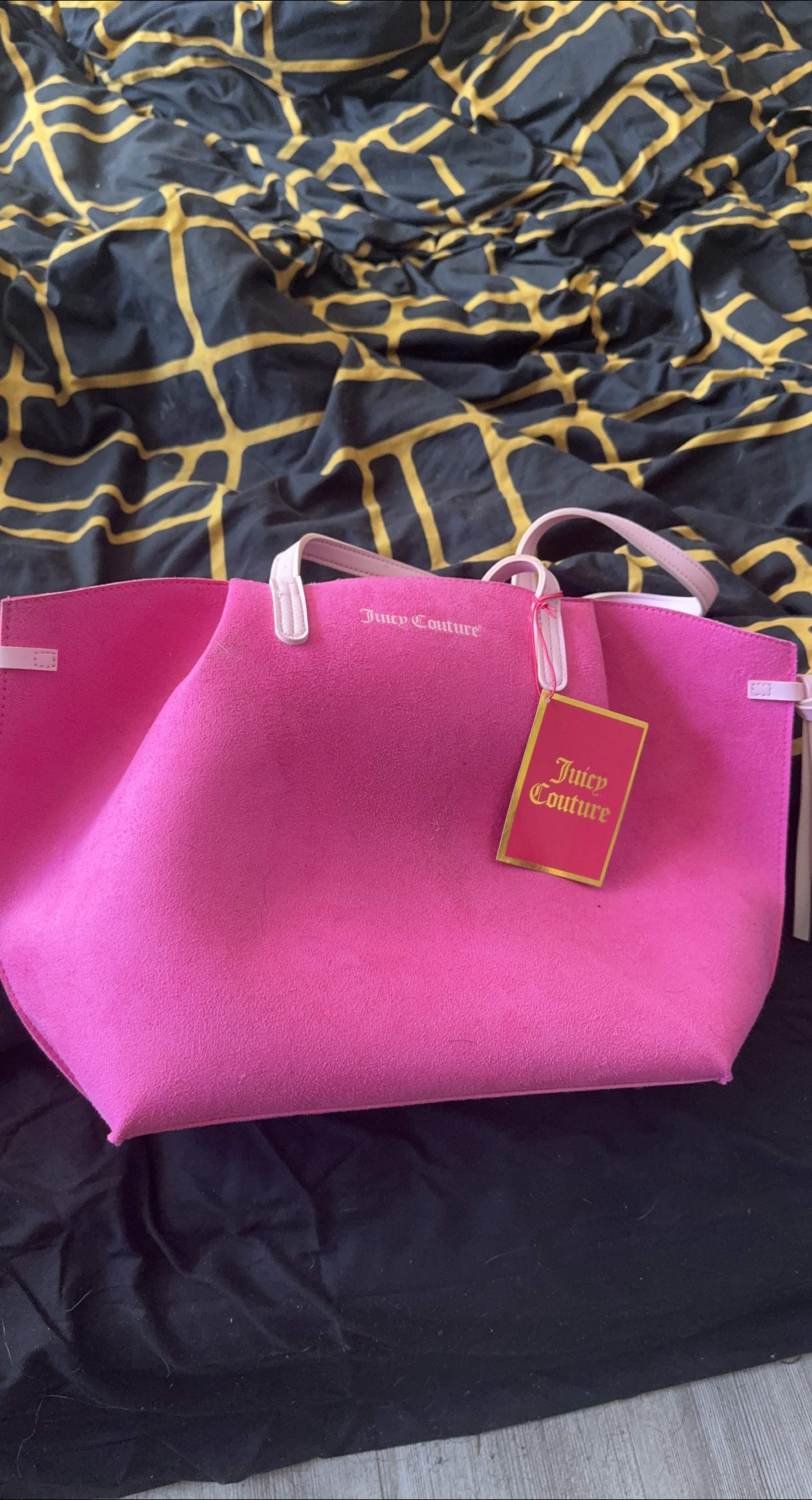 Juicy Couture Pink Tote Bag thumbnail