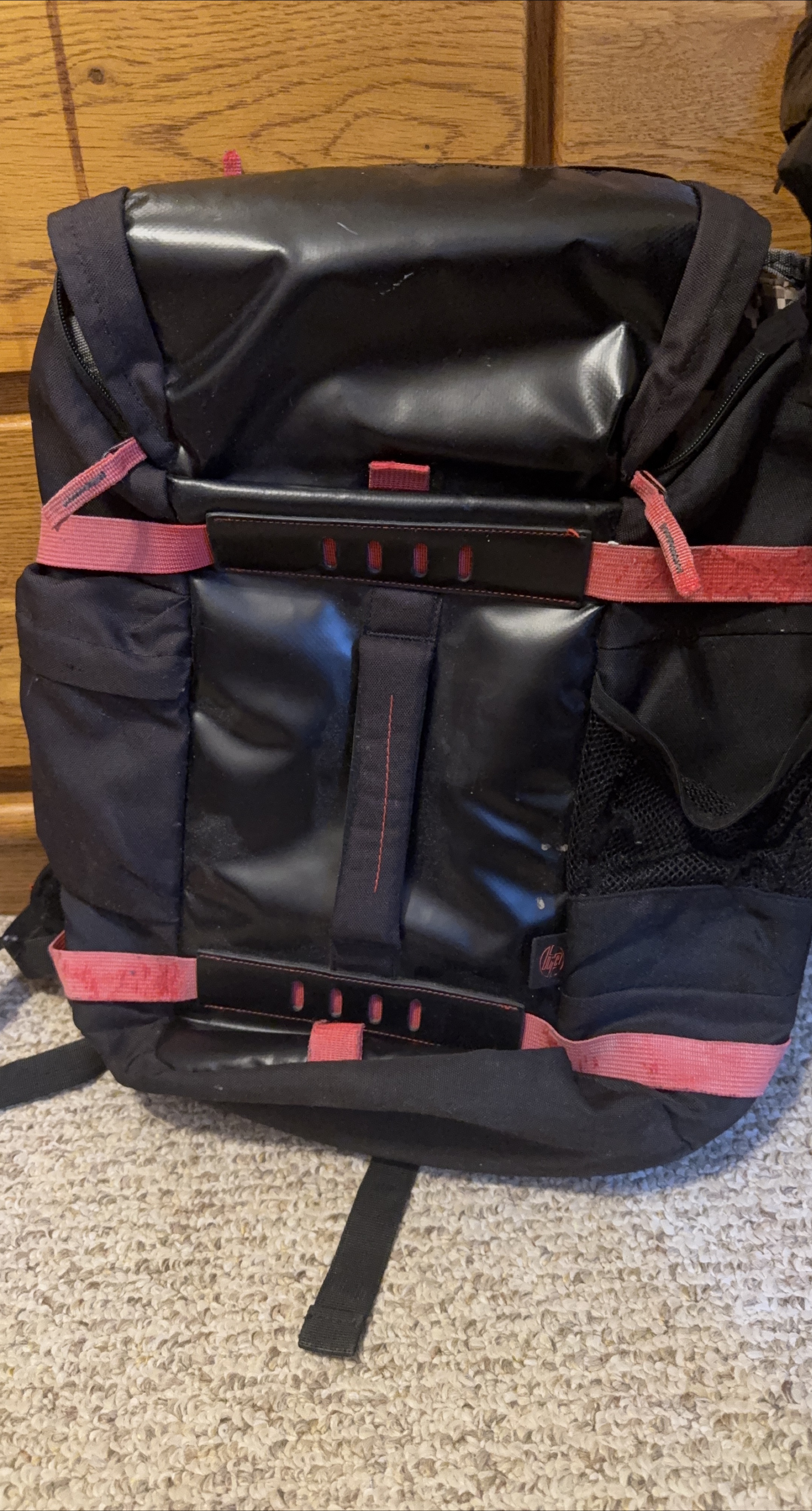 Used Black and Red Backpack thumbnail
