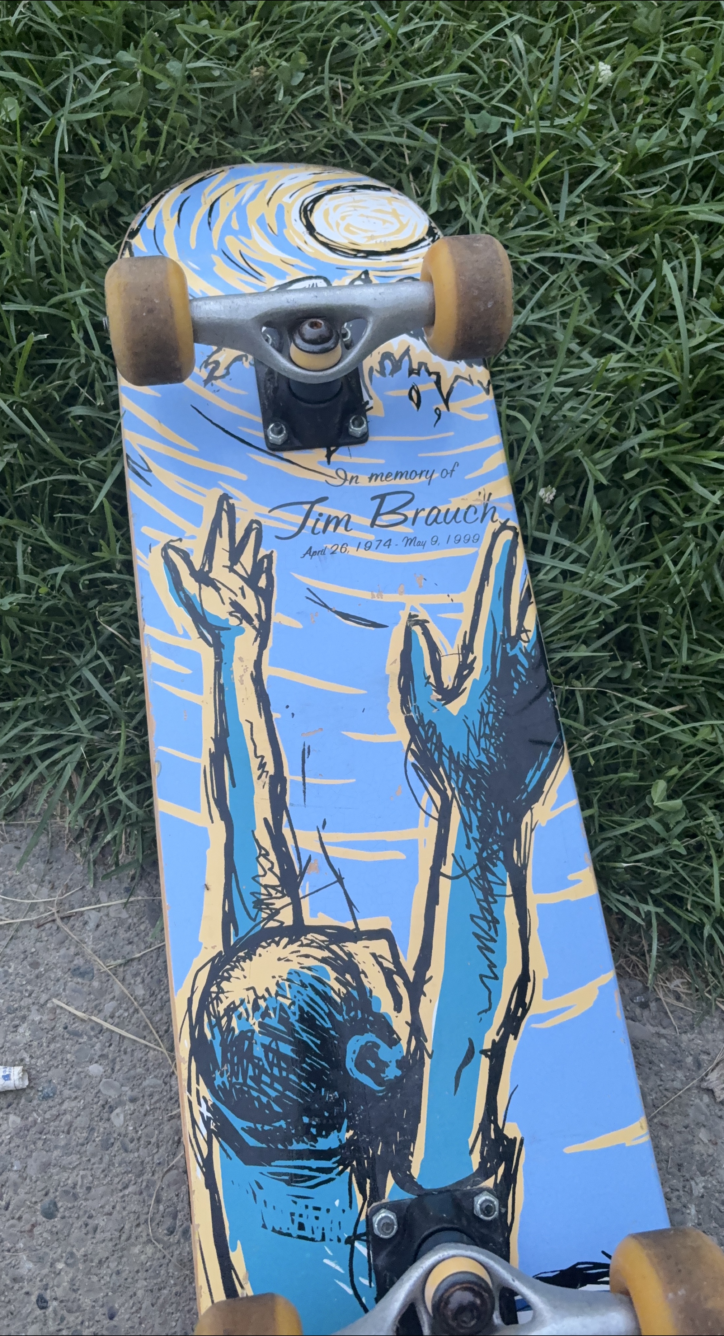 Skateboard - In Memory of Jim Brauch