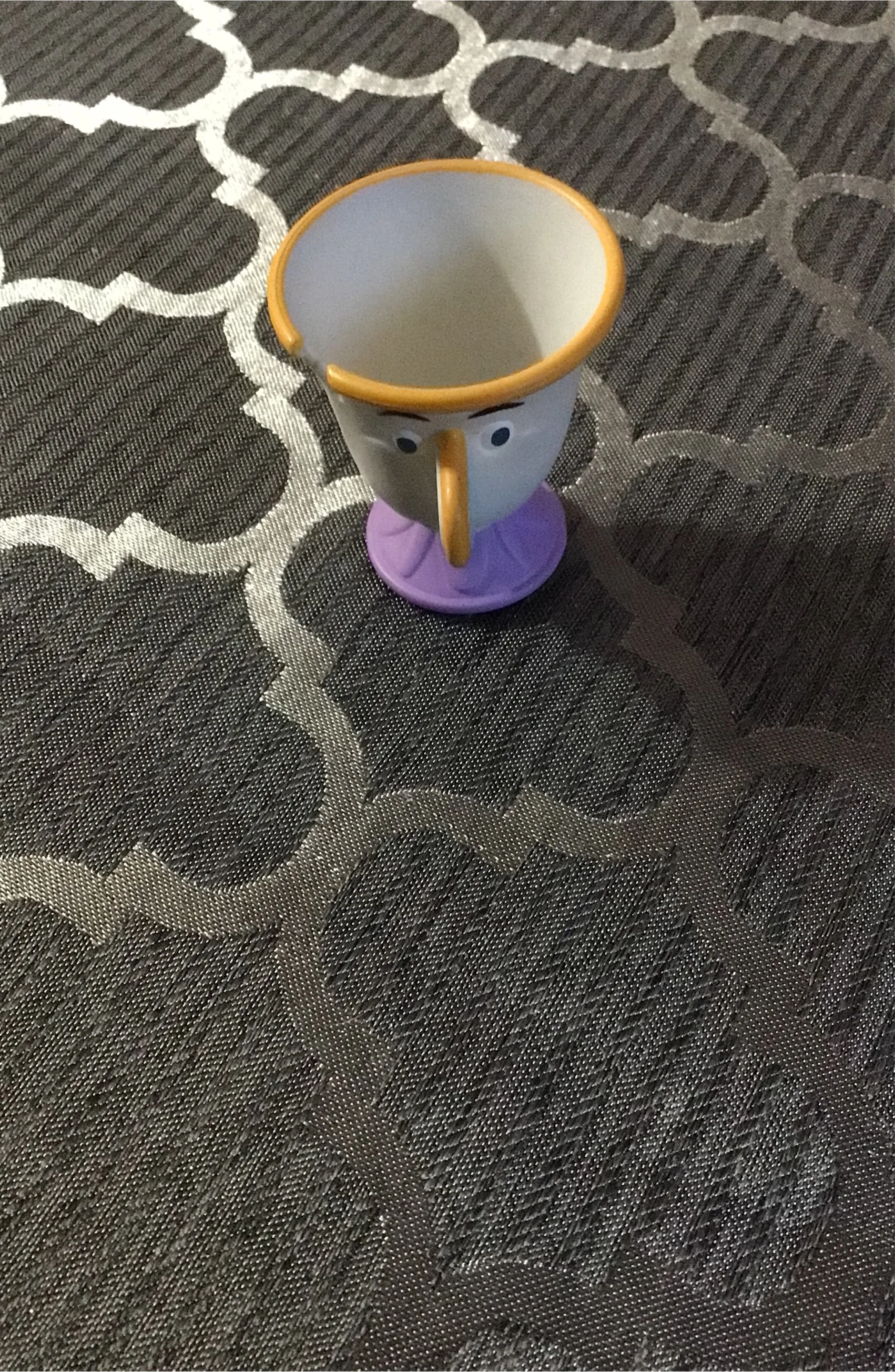 Disney beauty and the beast chip toy figure 2 inches