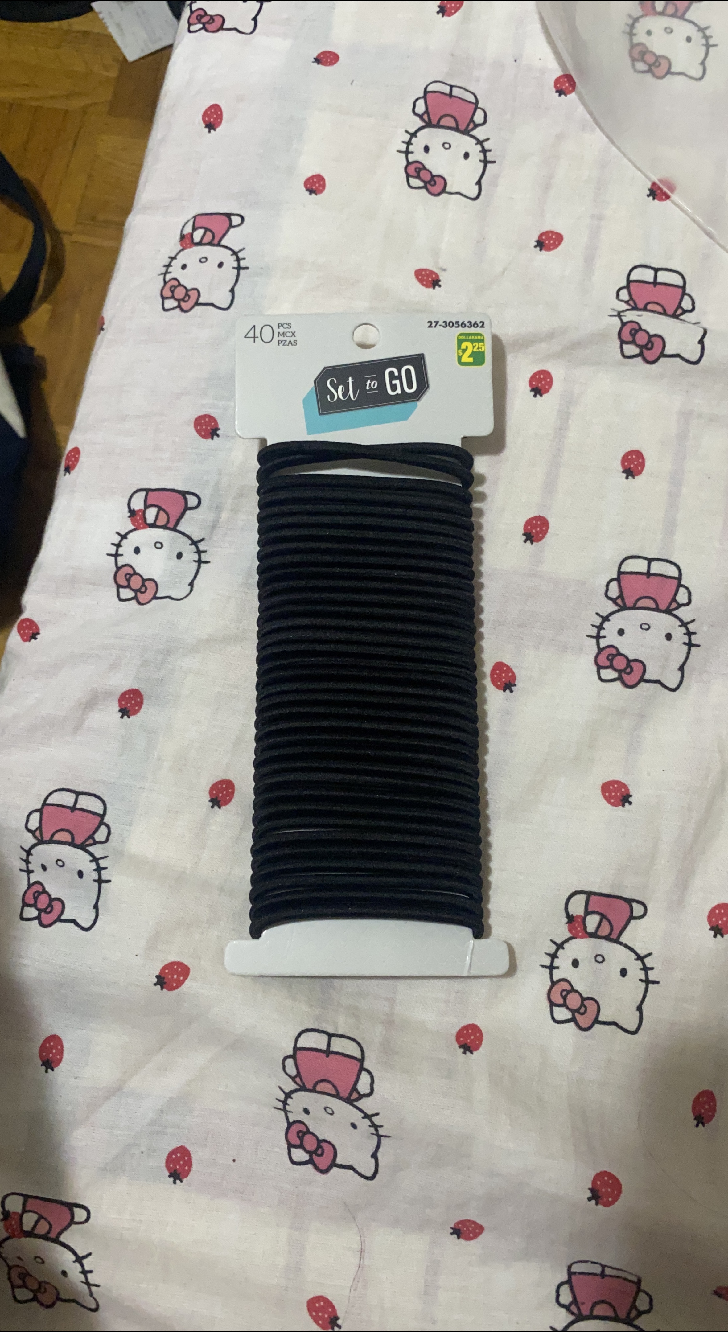 Set to Go Black Hair Elastic Bands - 35 Pcs thumbnail