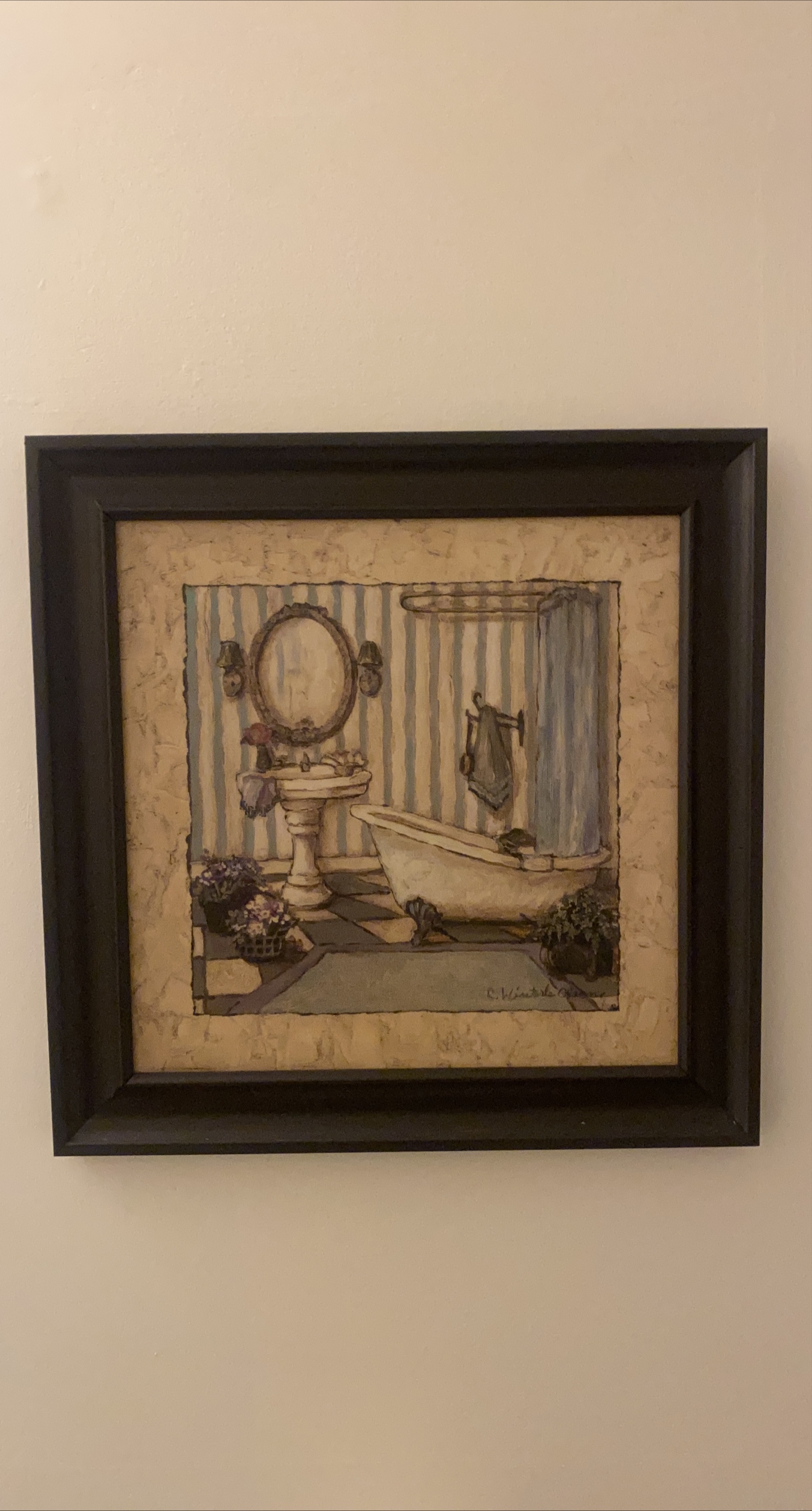 Framed Bathroom Art thumbnail