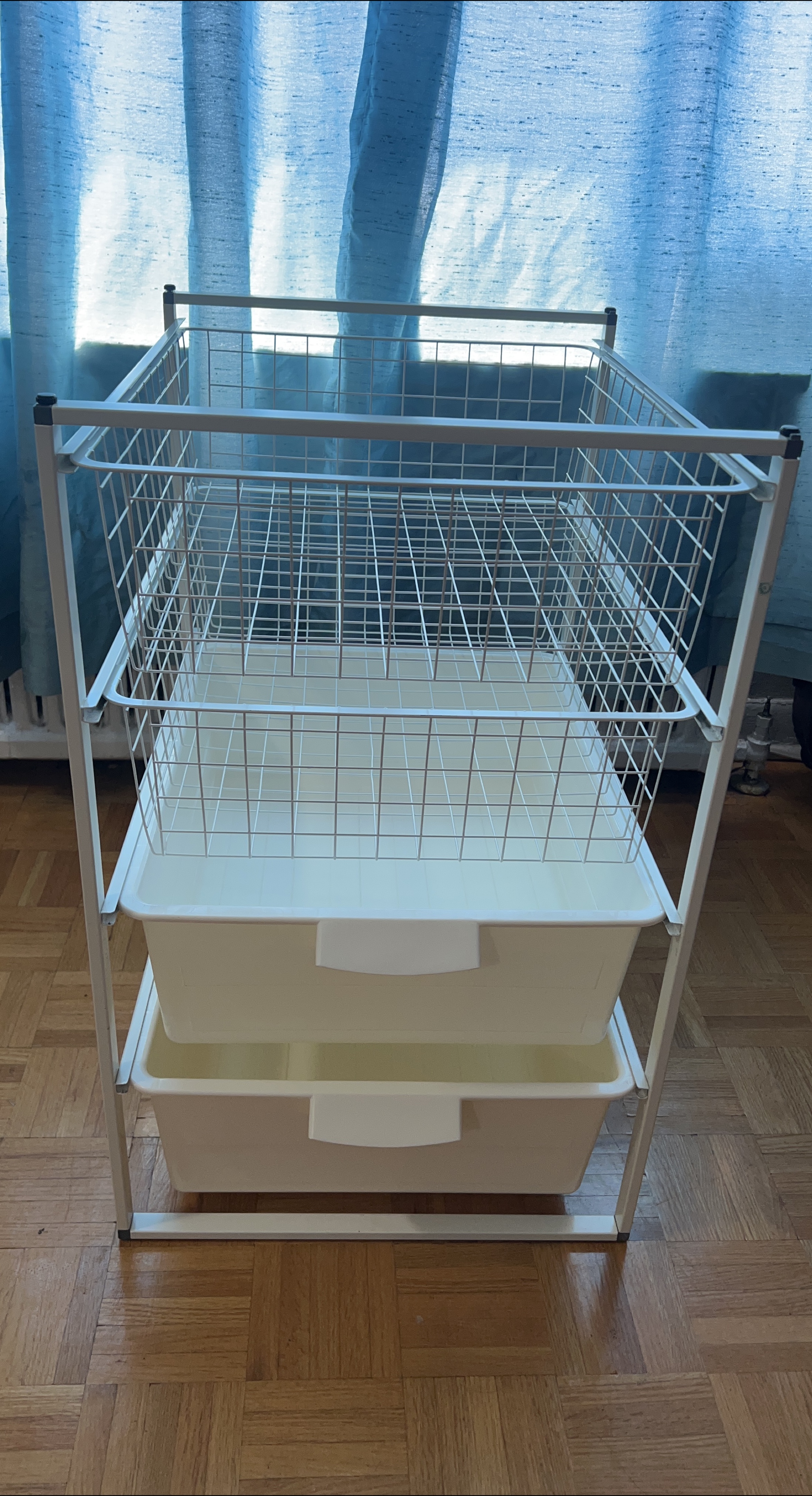 IKEA Antonius Frame Wire and Plastic Baskets 🇨🇦 thumbnail