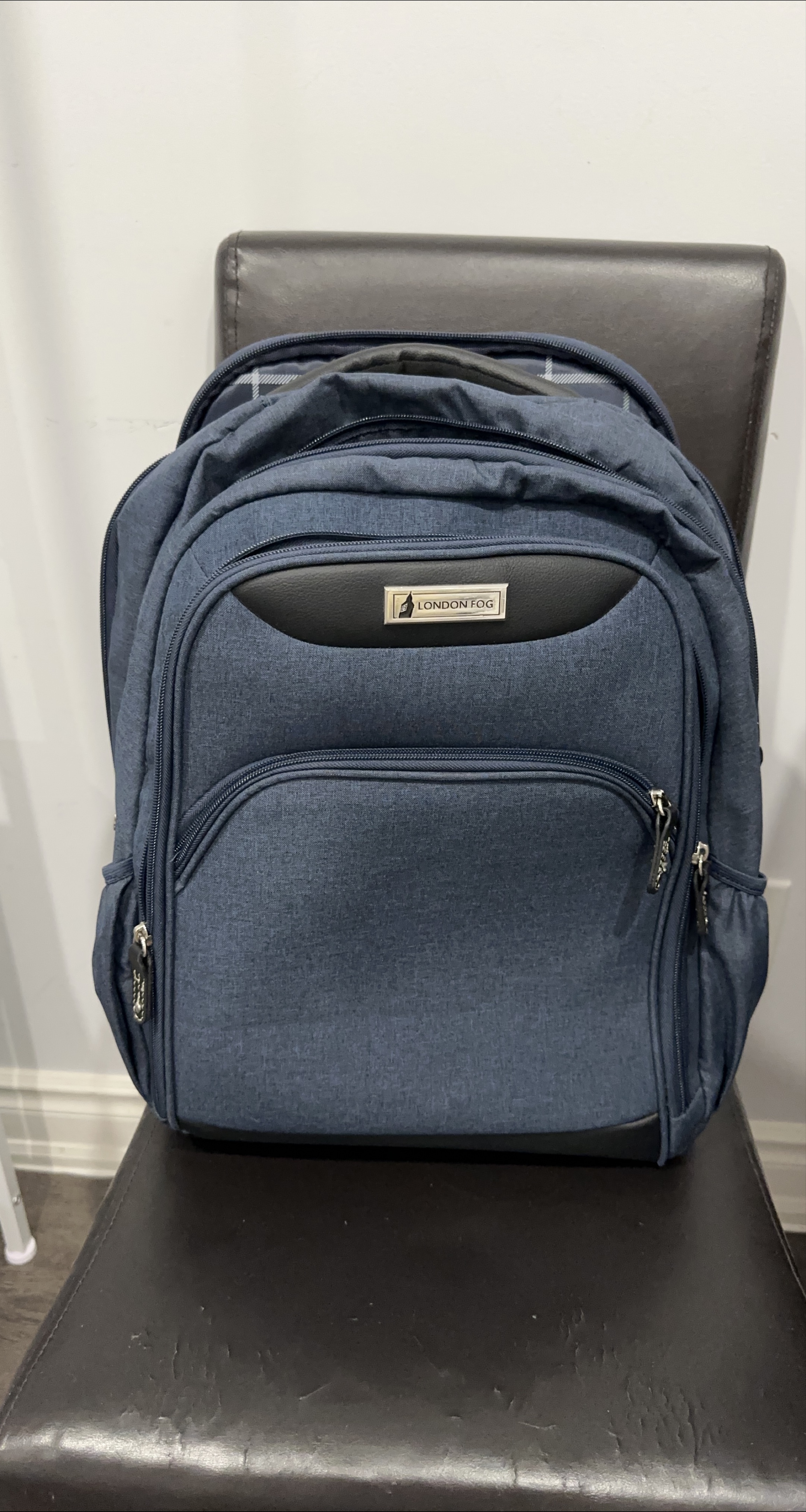 Moving sale!!! London Fog Blue Backpack thumbnail