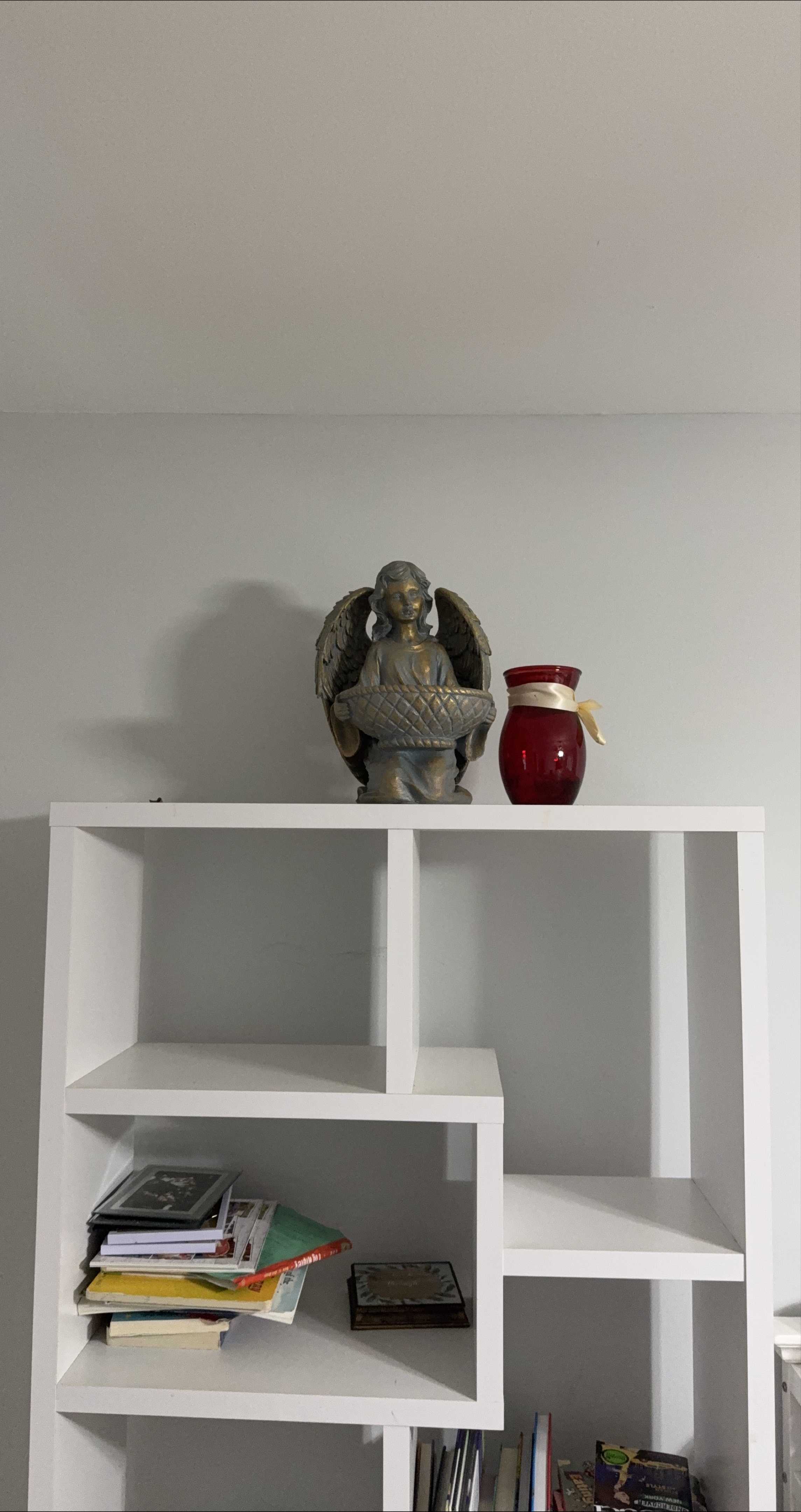 Angel Statue & Red Vase thumbnail