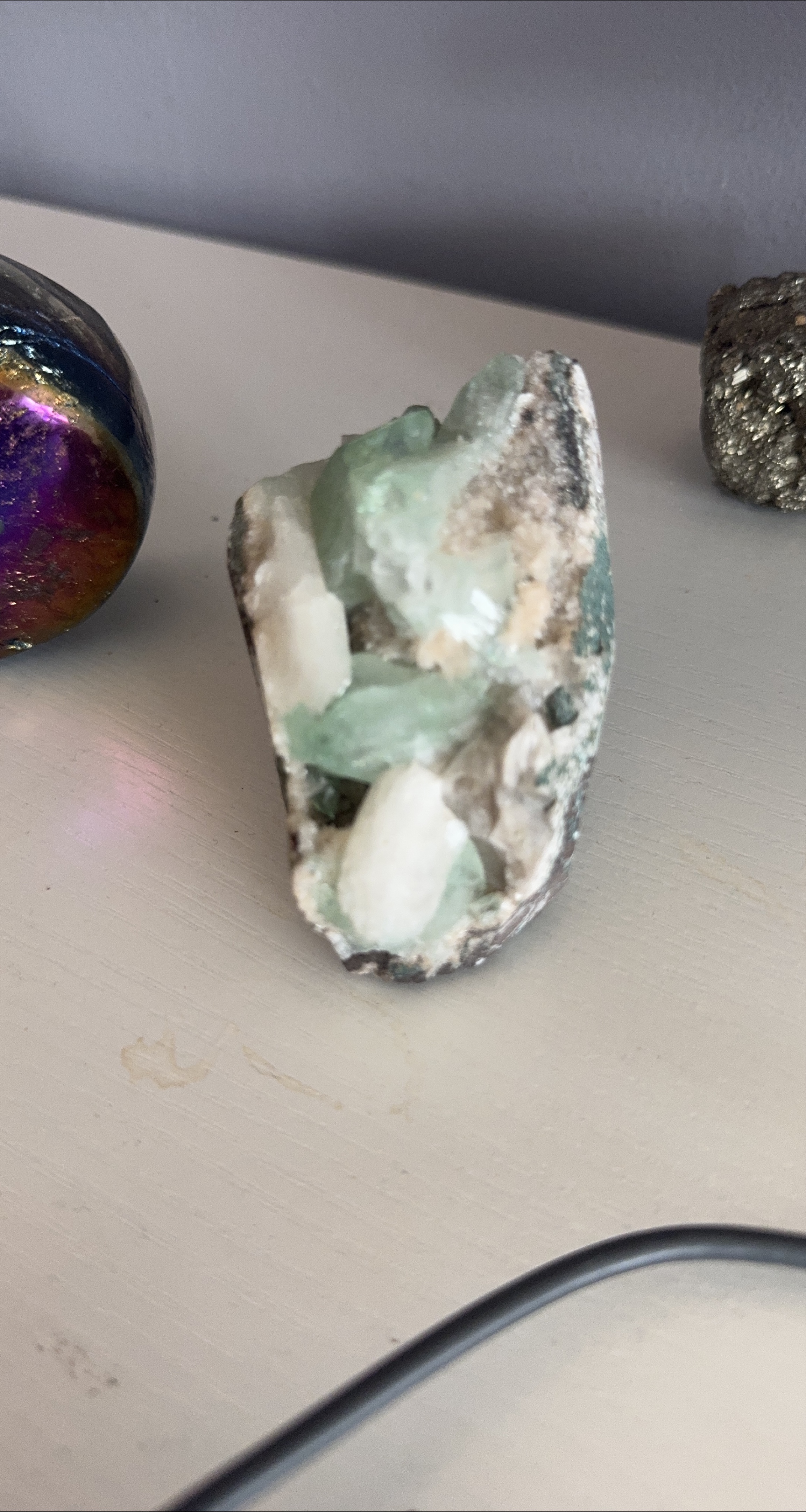 Green Apophyllite Crystal thumbnail