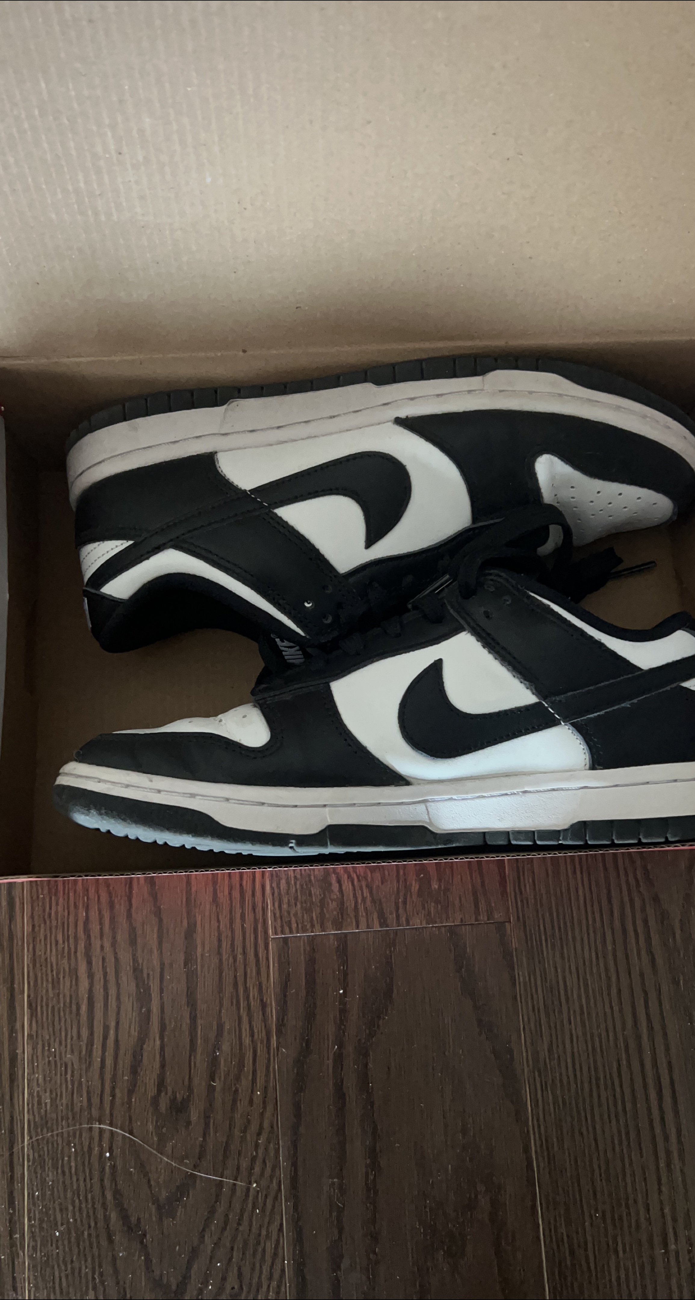 Nike Dunk Low Black White Sneakers