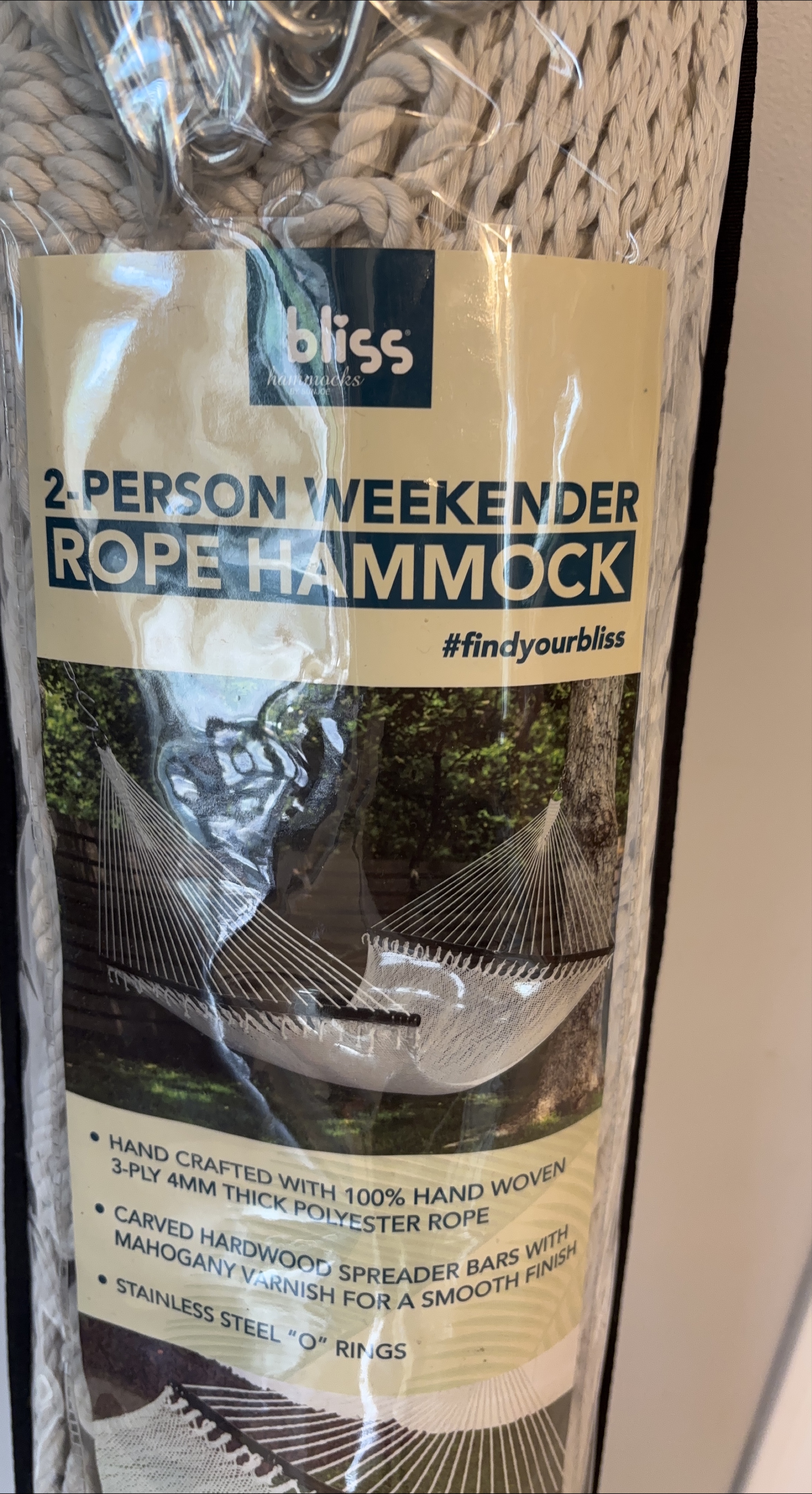 Bliss 2-Person Weekender Rope Hammock - New thumbnail