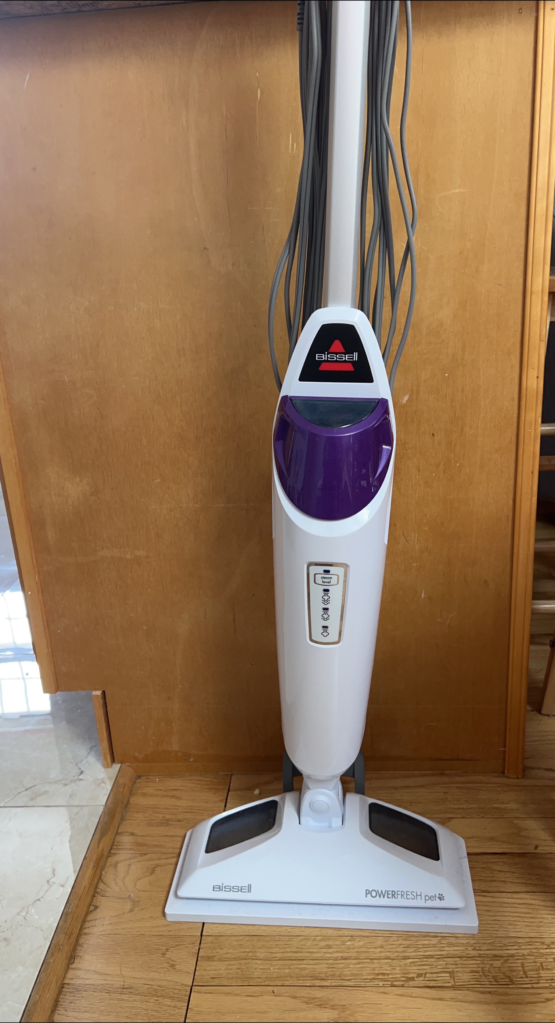 Bissell PowerFresh Pet Steam Mop - White/Purple