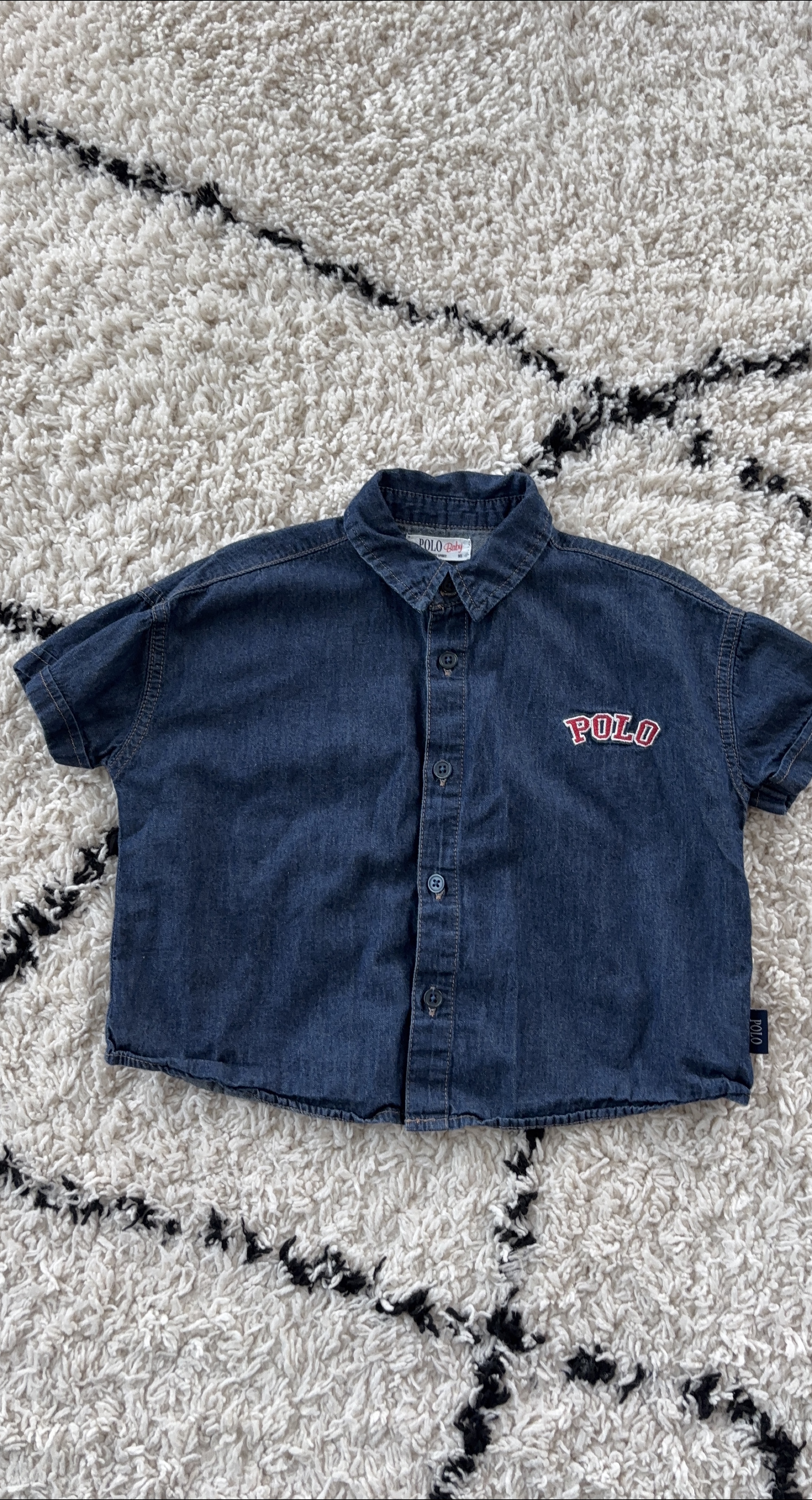 Polo Baby Denim Shirt - Size 95 thumbnail