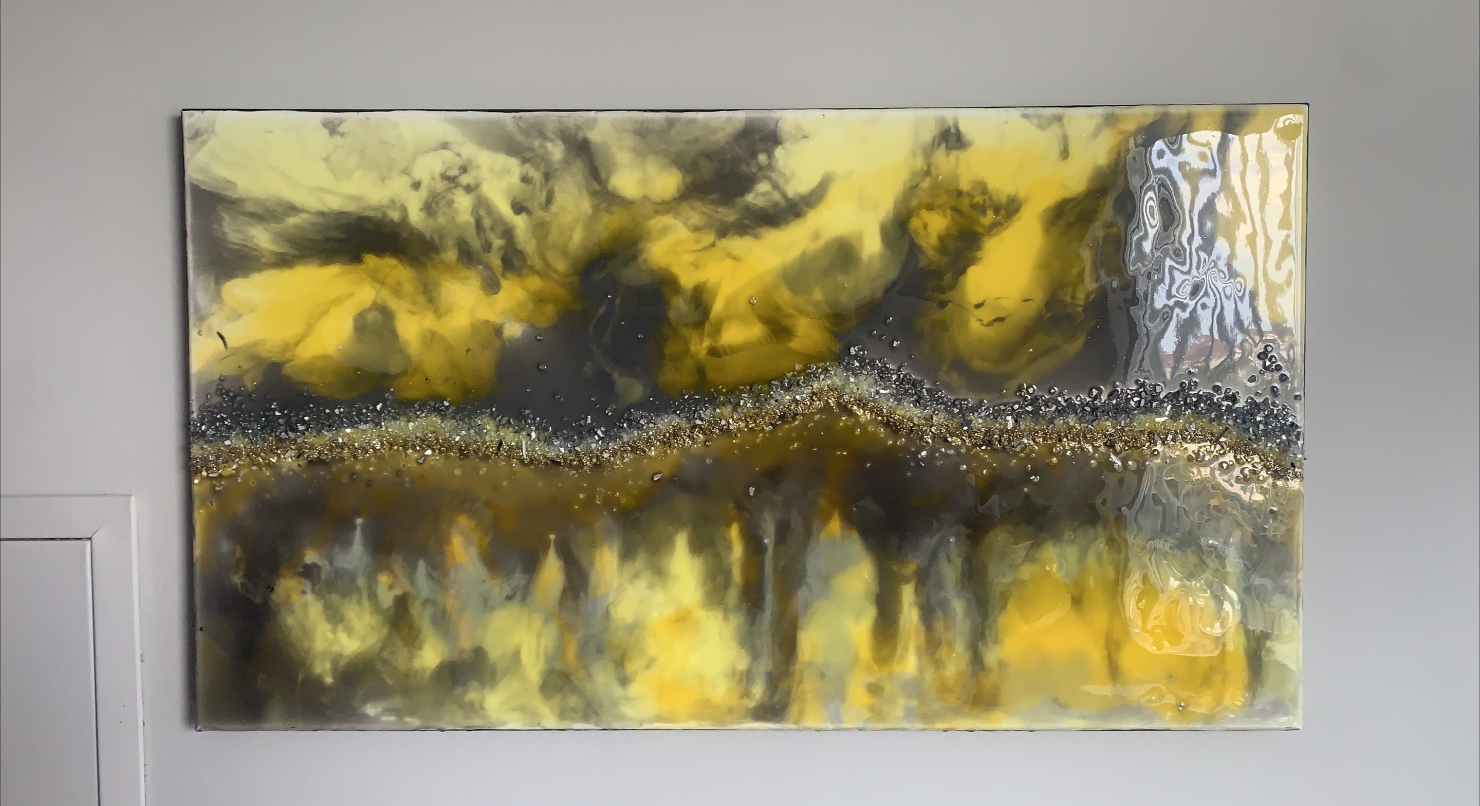 Abstract Resin Art Wall Decor thumbnail