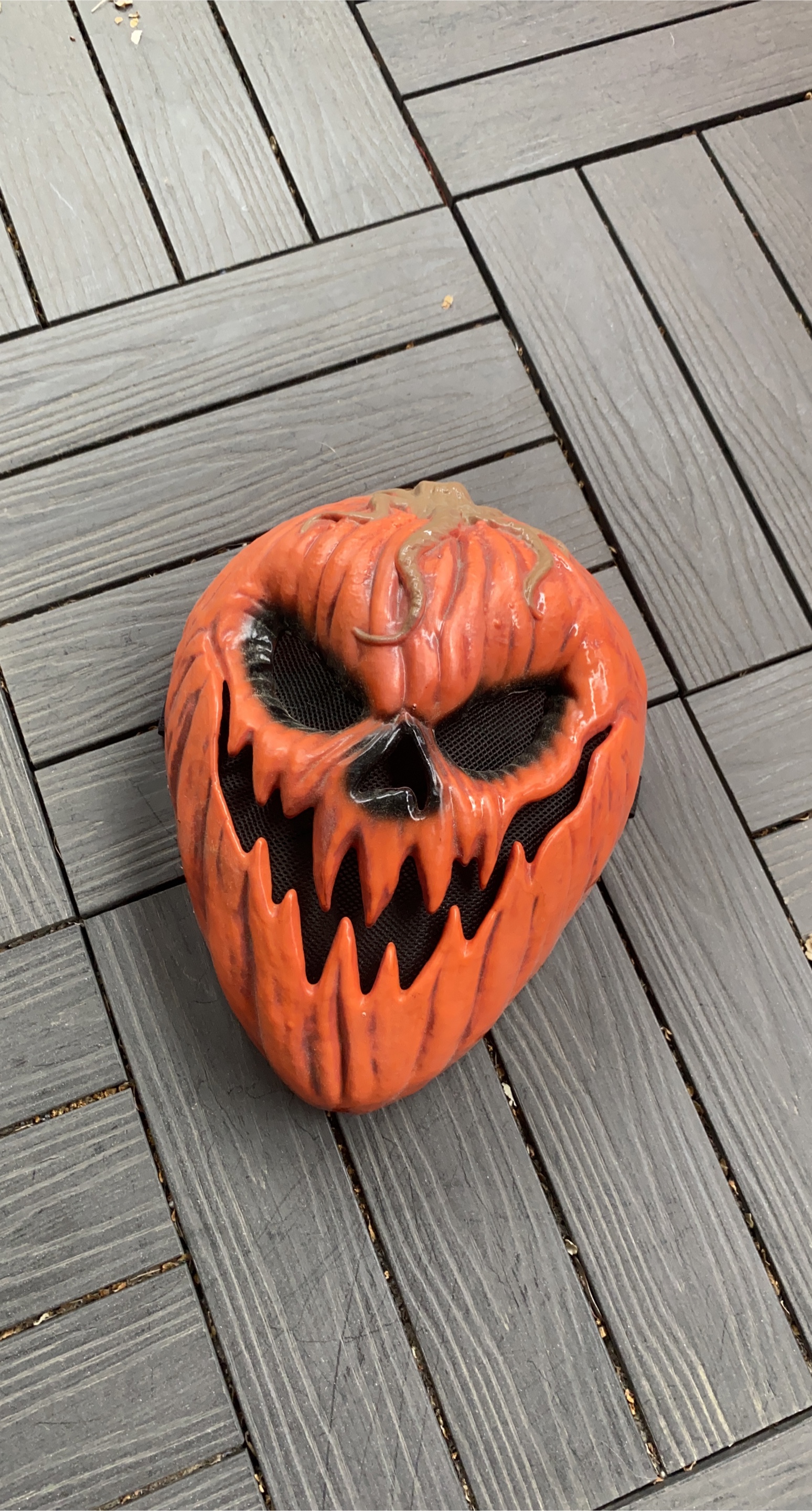 Orange Pumpkin Mask thumbnail