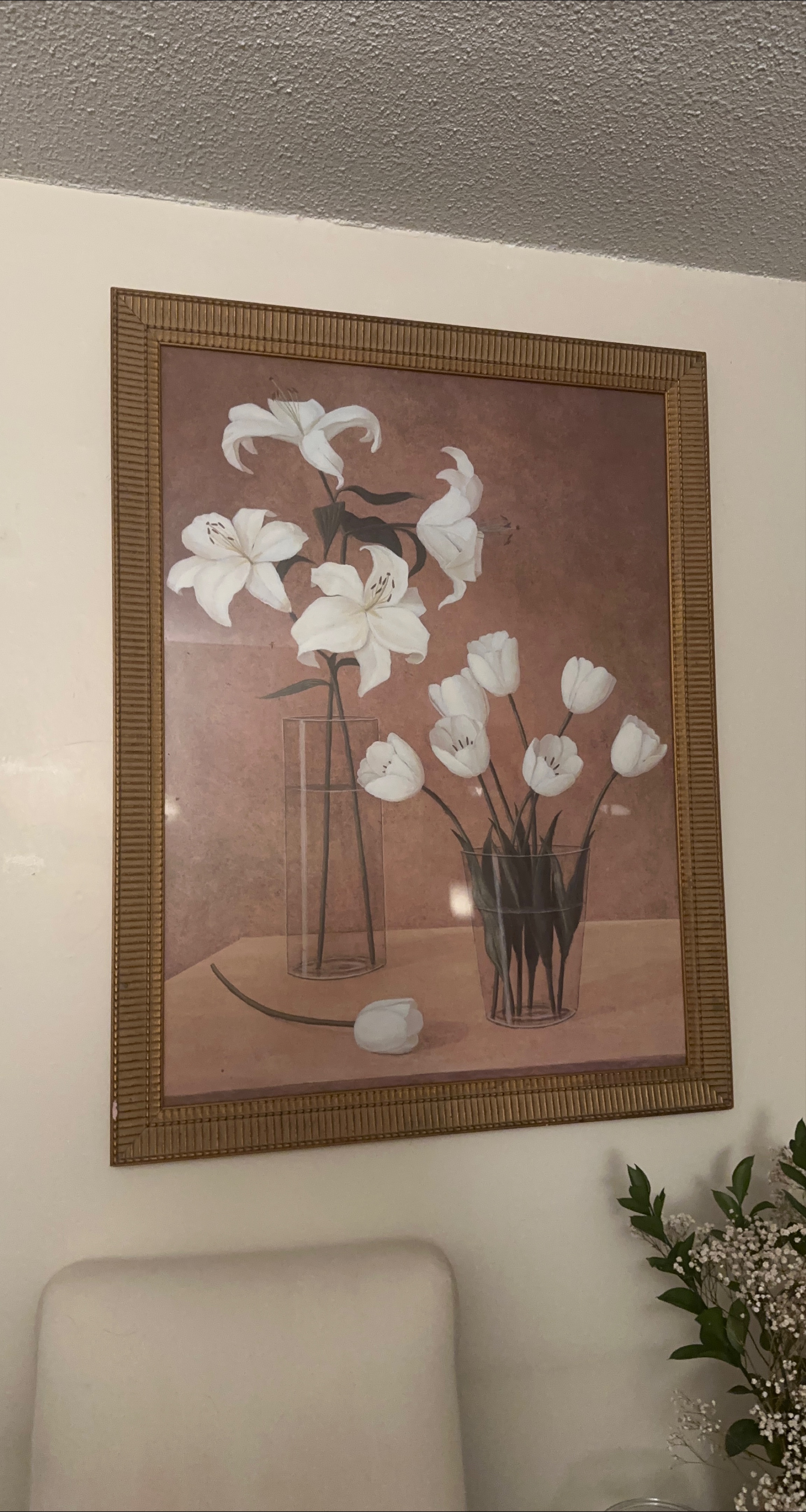 Framed Floral Art Print