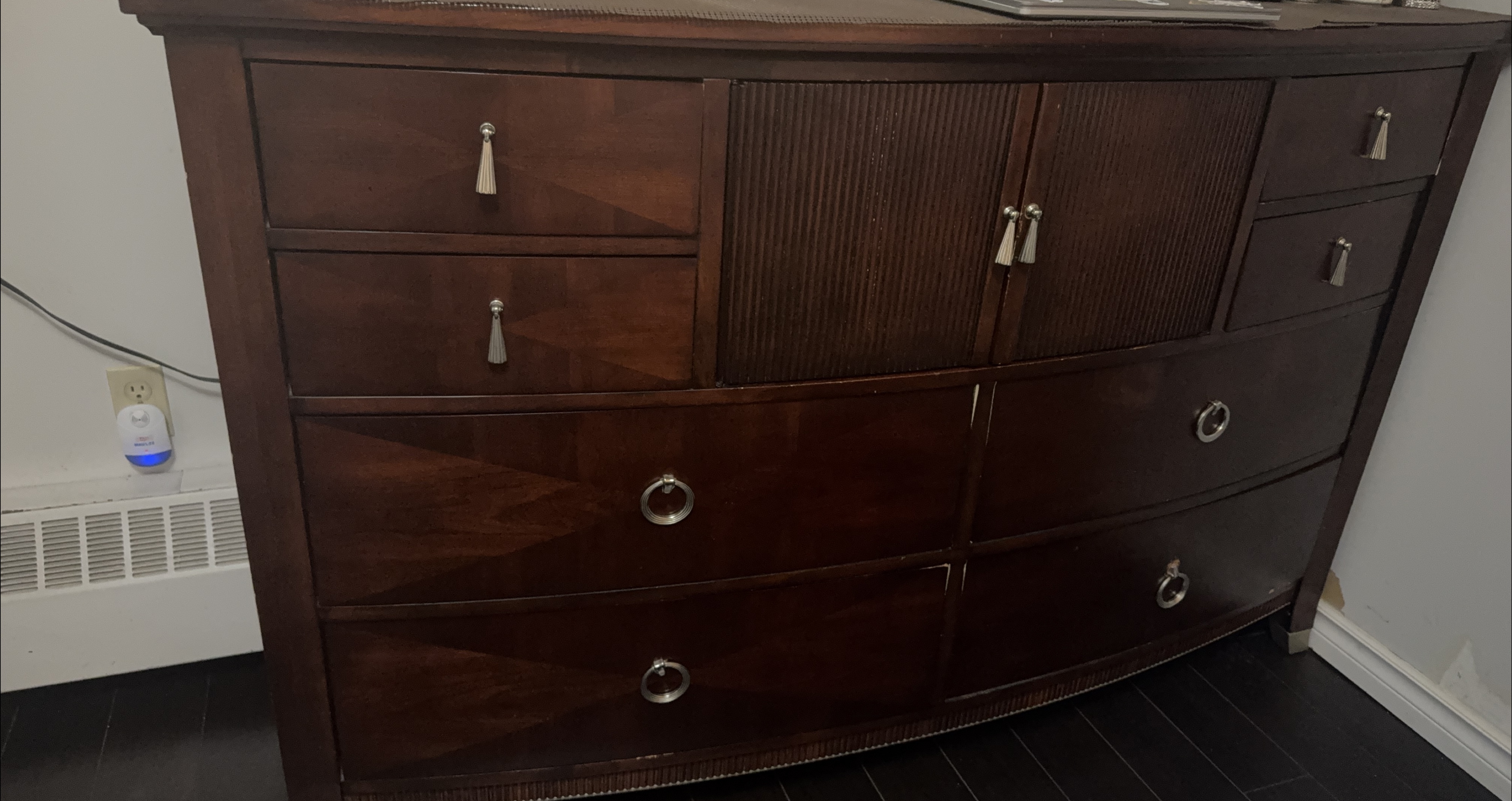 Wooden Dresser with Drawers thumbnail